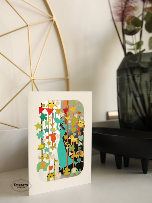 New Baby and New Mom Greeting Card