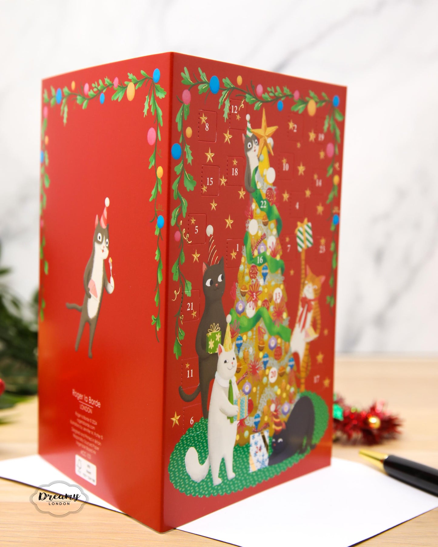 Party Cats Advent Calendar Card