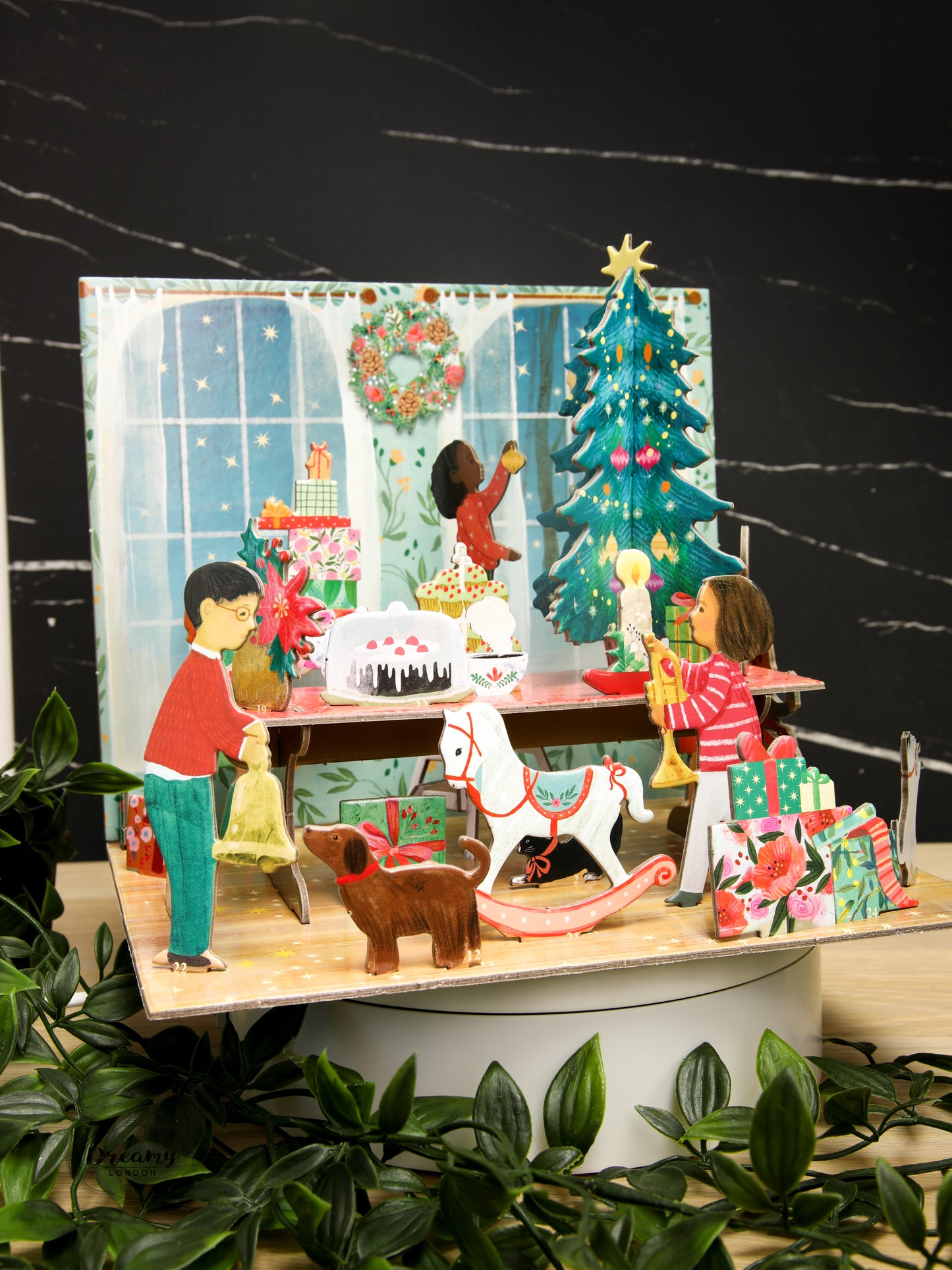 Kids Christmas Party Pop & Slot 3D Advent Calendar