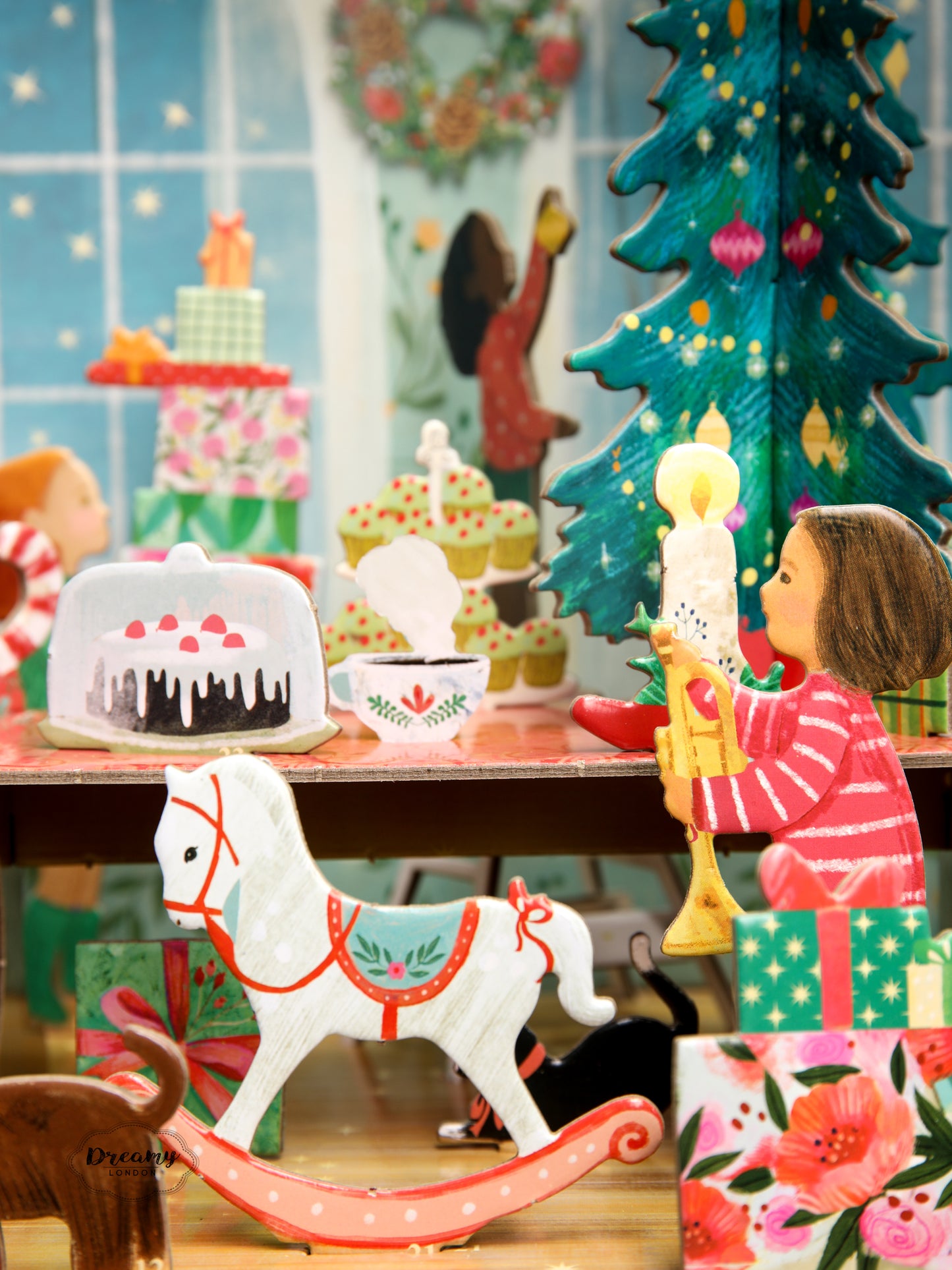 Kids Christmas Party Pop & Slot 3D Advent Calendar