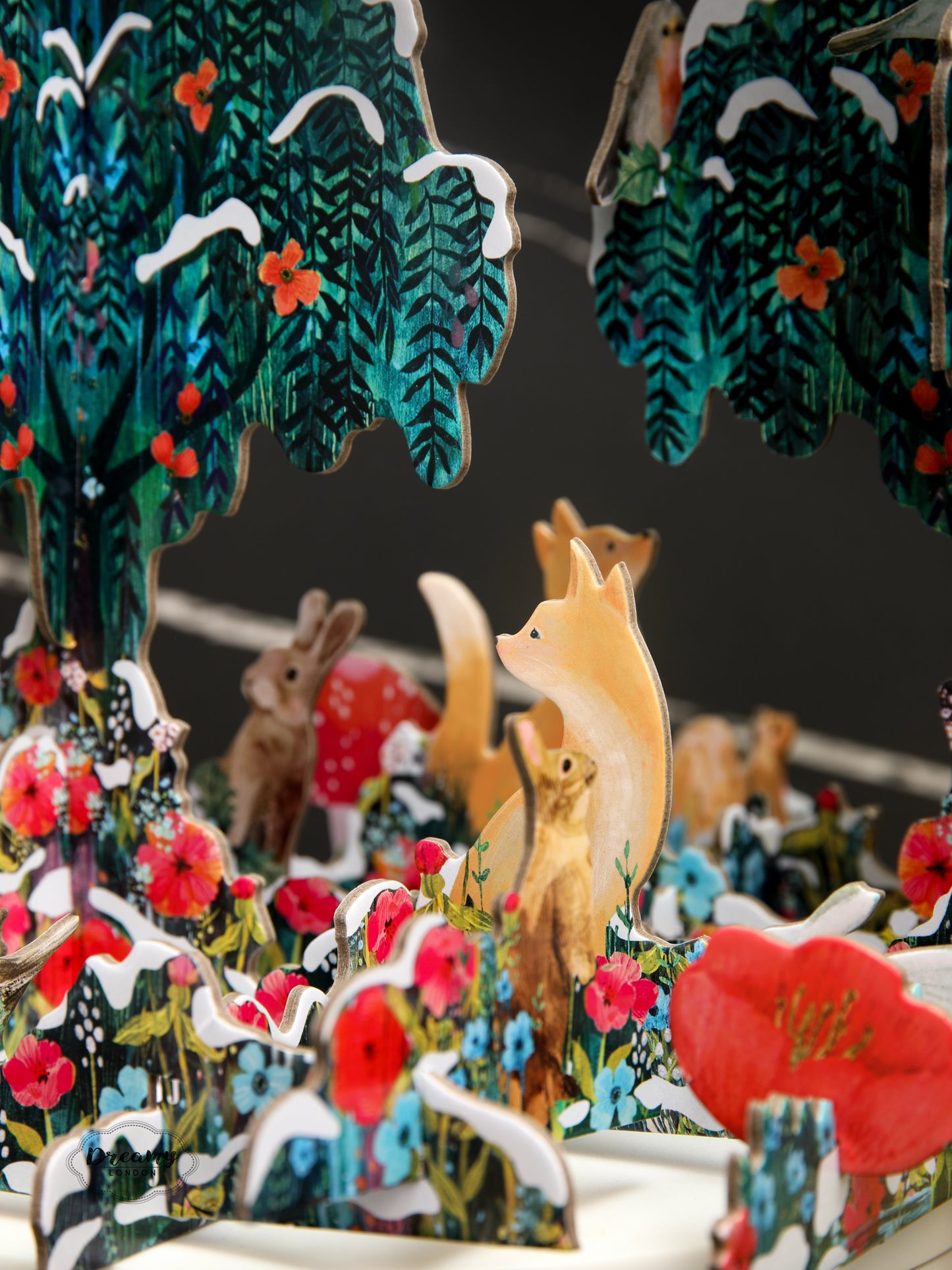 Meadow and Wild Animals Pop & Slot 3D Advent Calendar