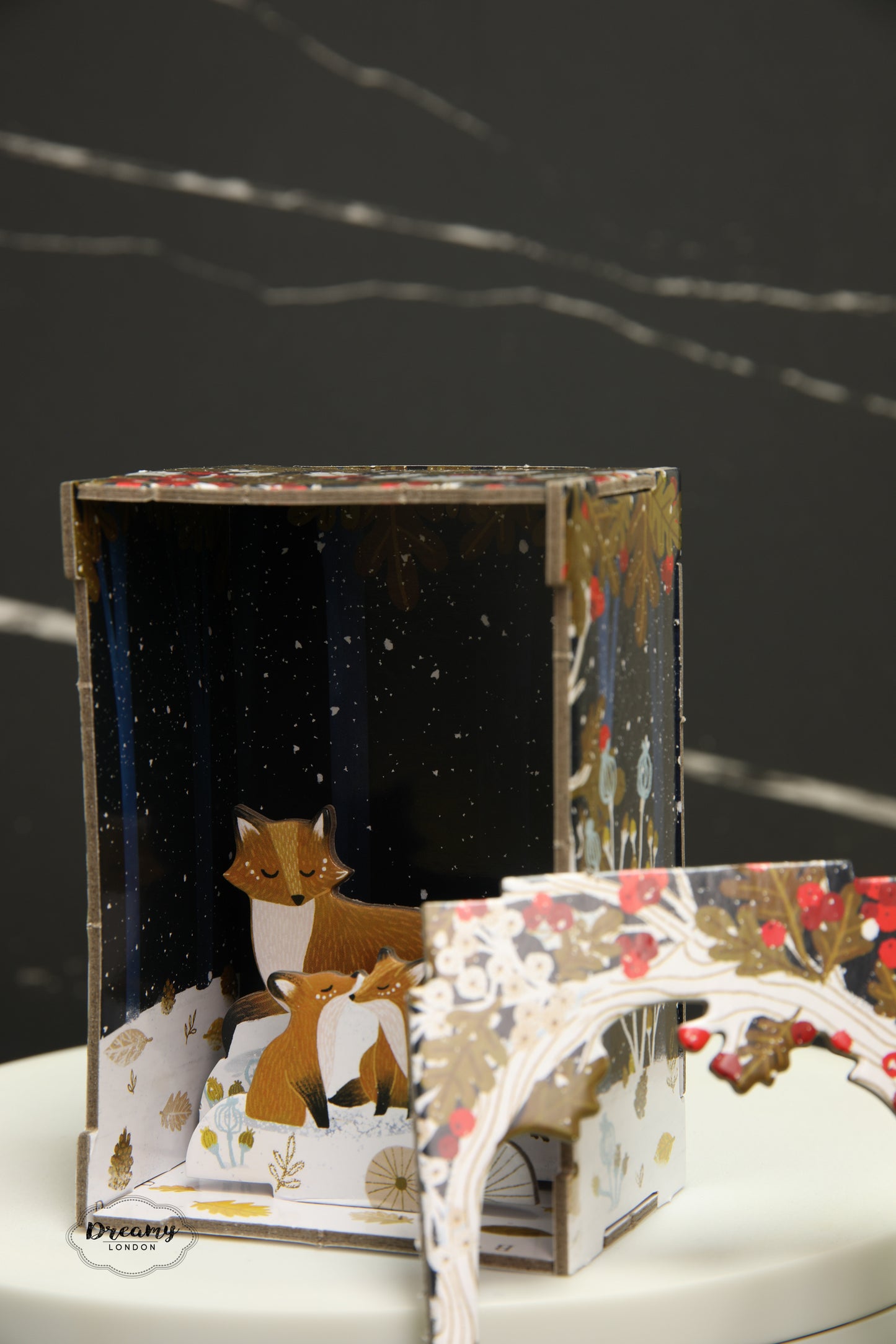 Fox Wild Wood Hideaway Pop & Slot 3D Diorama