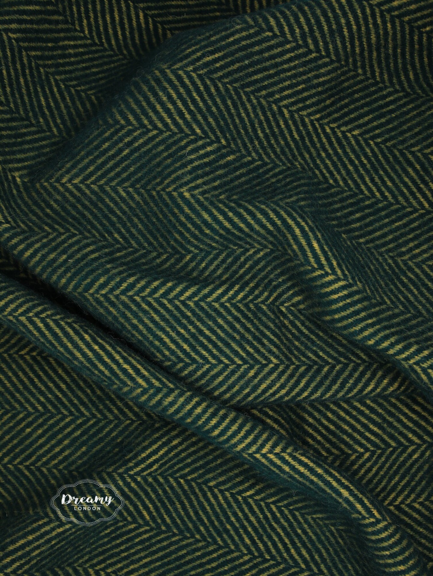 Emerald Green Wool Blanket