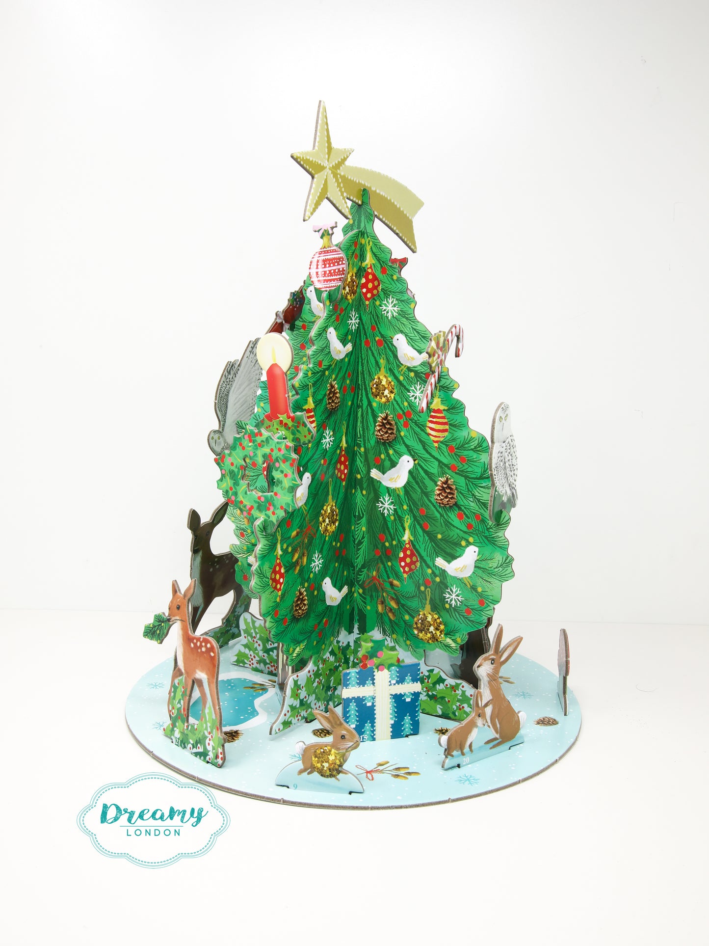 3D Deep into the Woods Pop & Slot Advent Calendar 2023