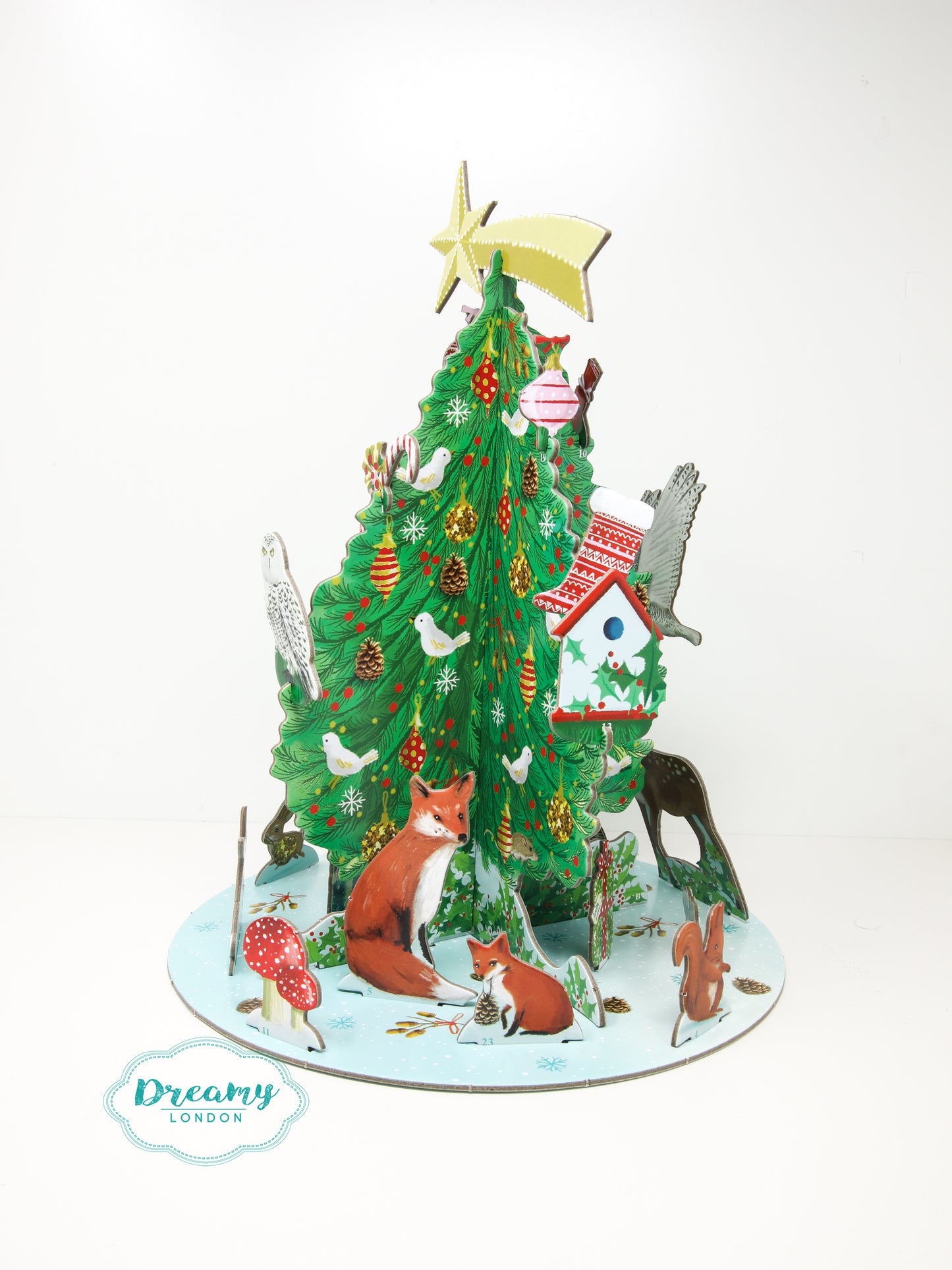 3D Deep into the Woods Pop & Slot Advent Calendar 2023