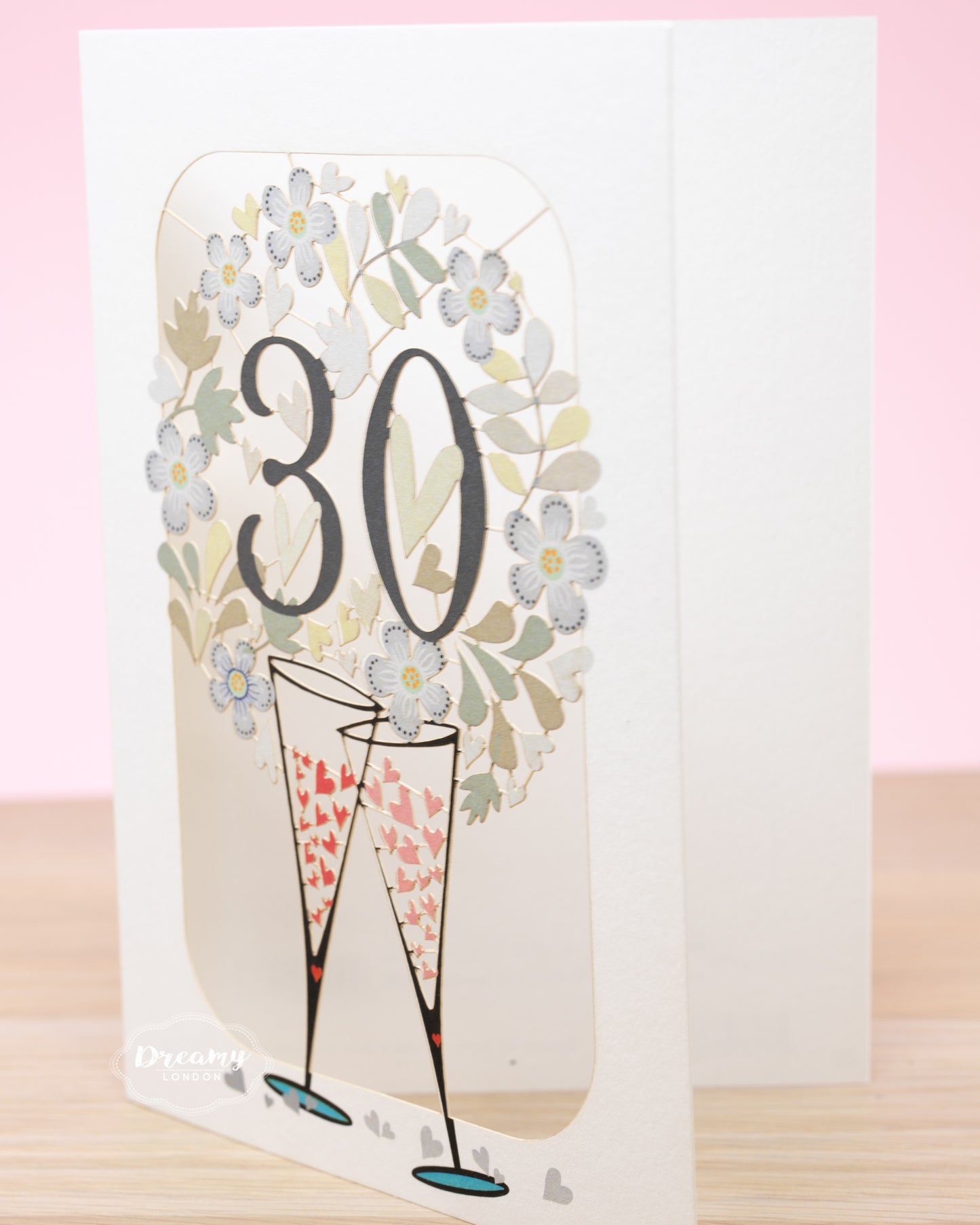 Pearl Anniversary 30th Wedding Anniversary Card - dreamylondon