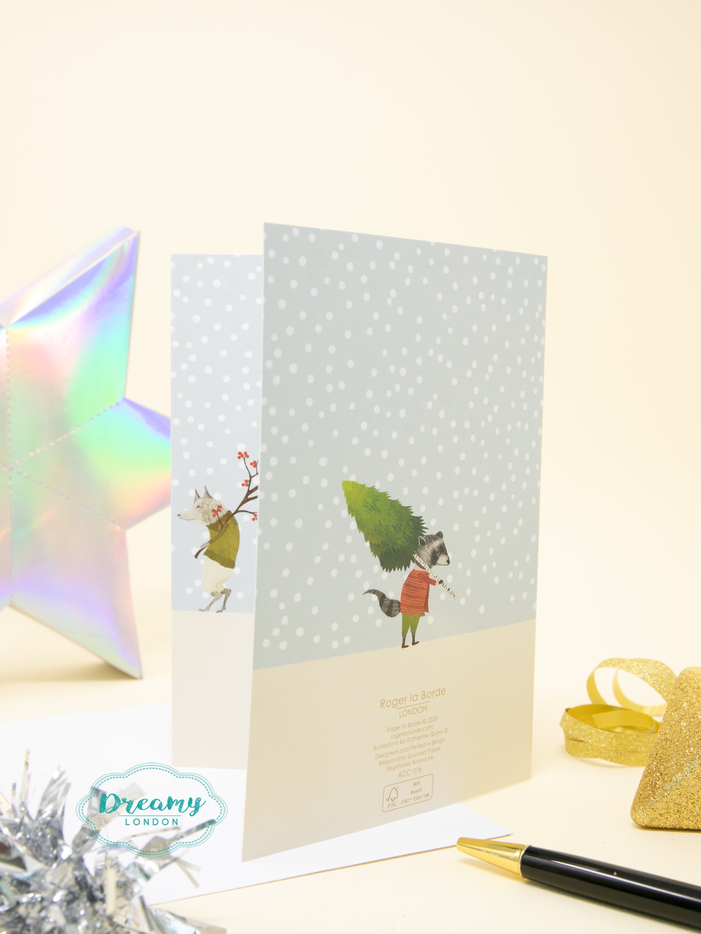 Christmas Procession Standard Card