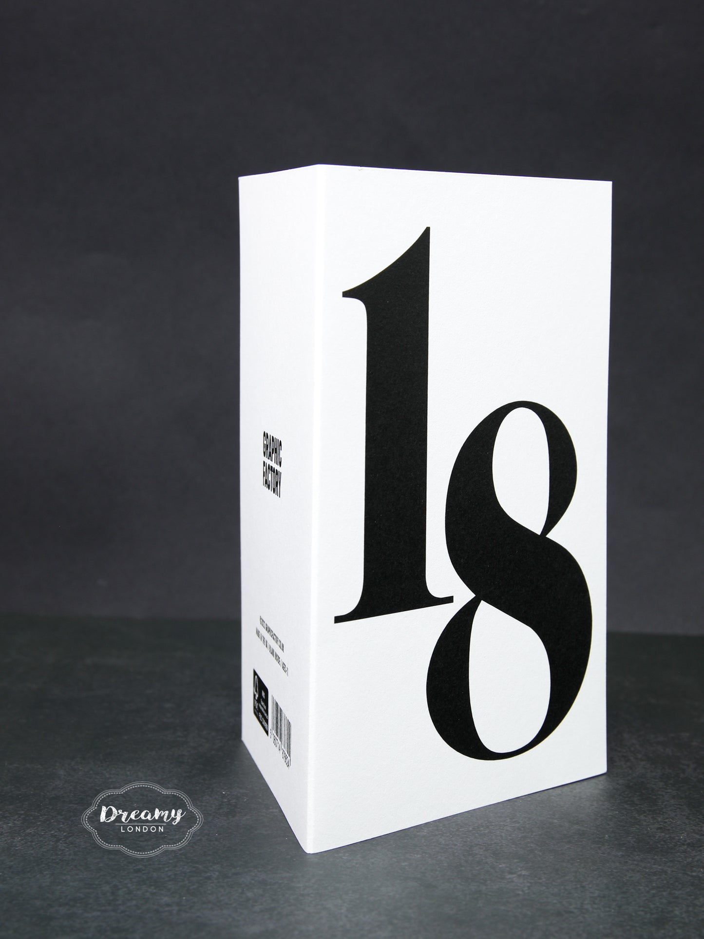 Bold 18th Birthday Card
