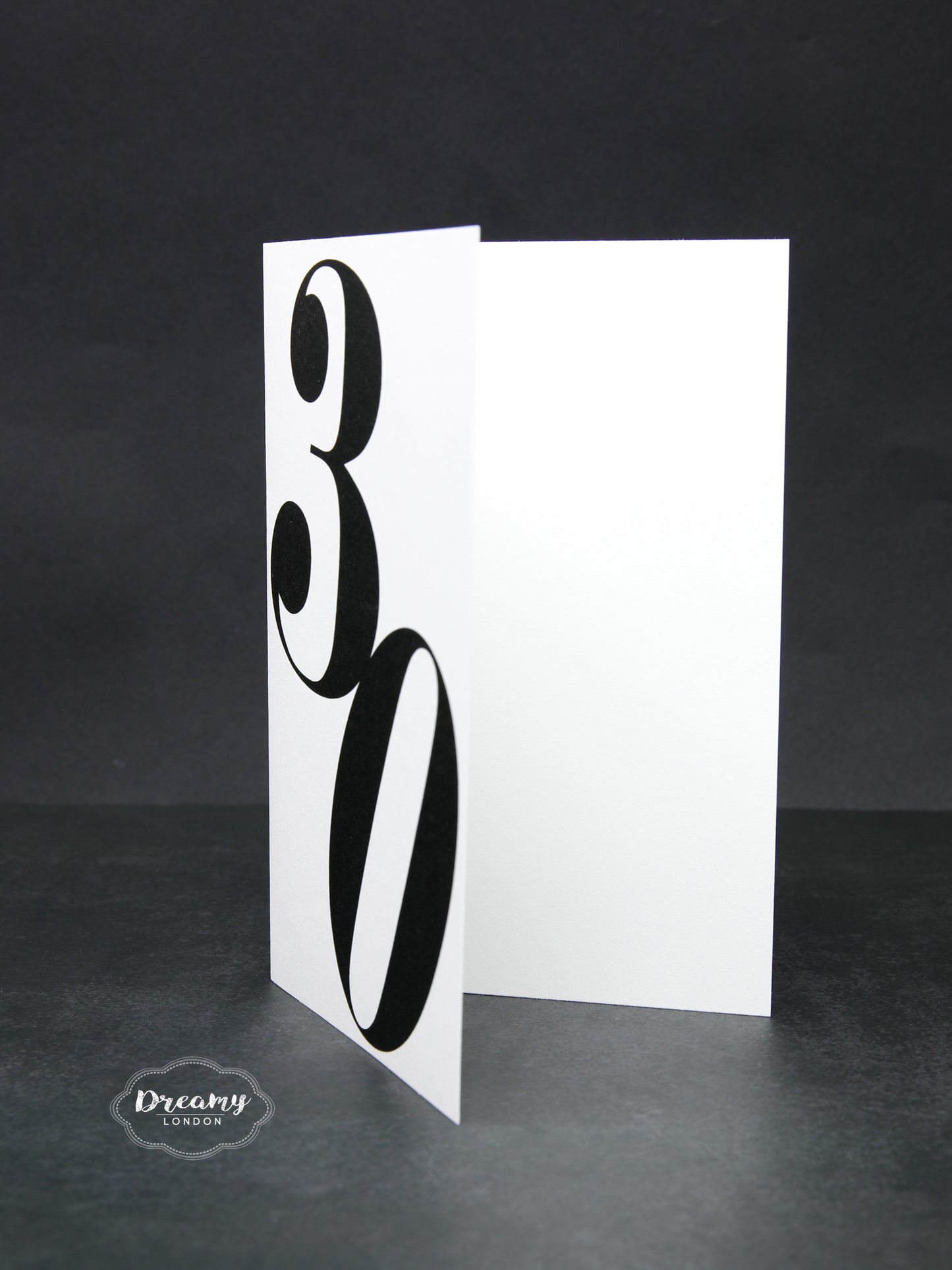 Bold 30th Birthday Card
