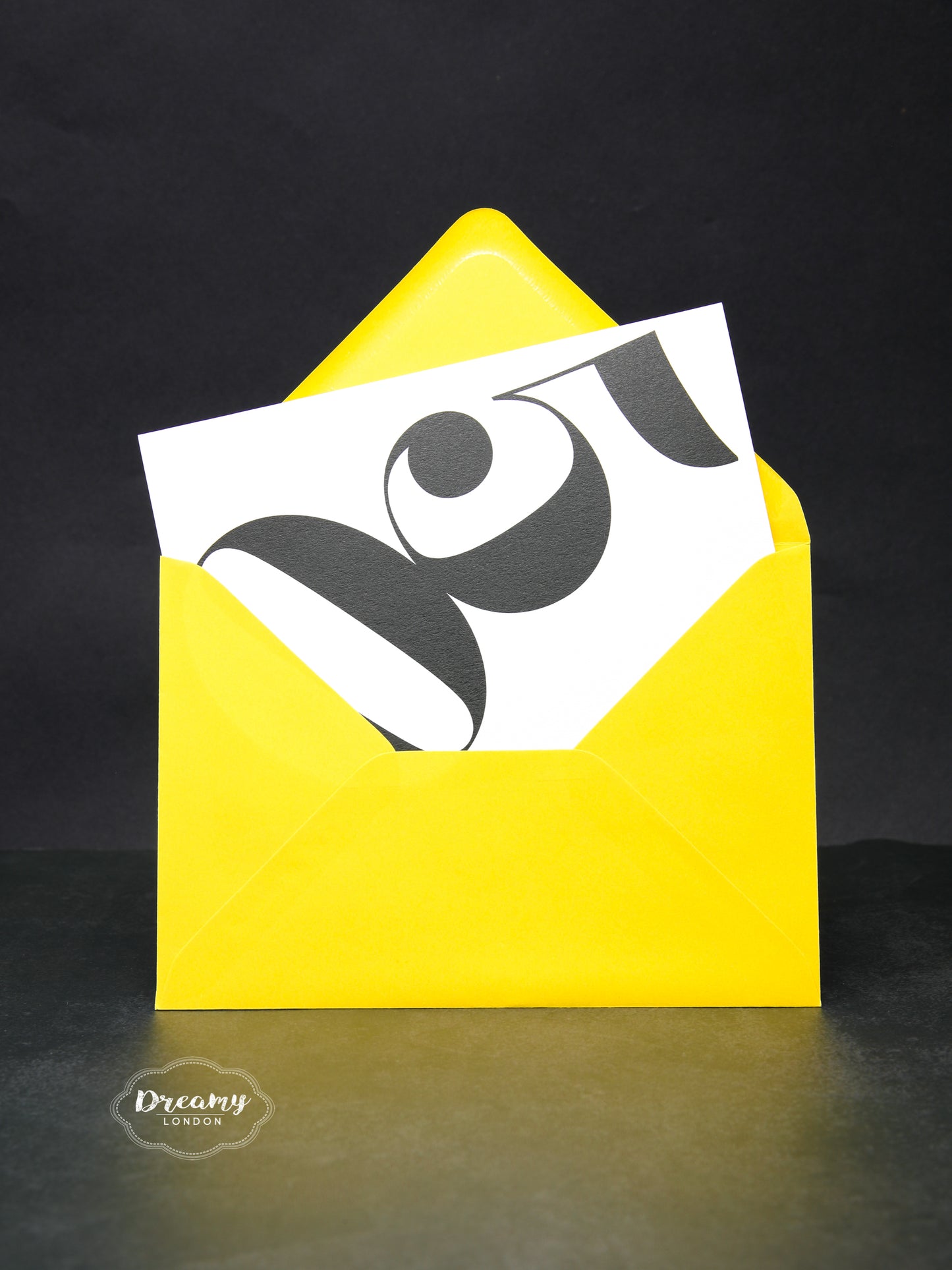 Bold 50th Birthday Card