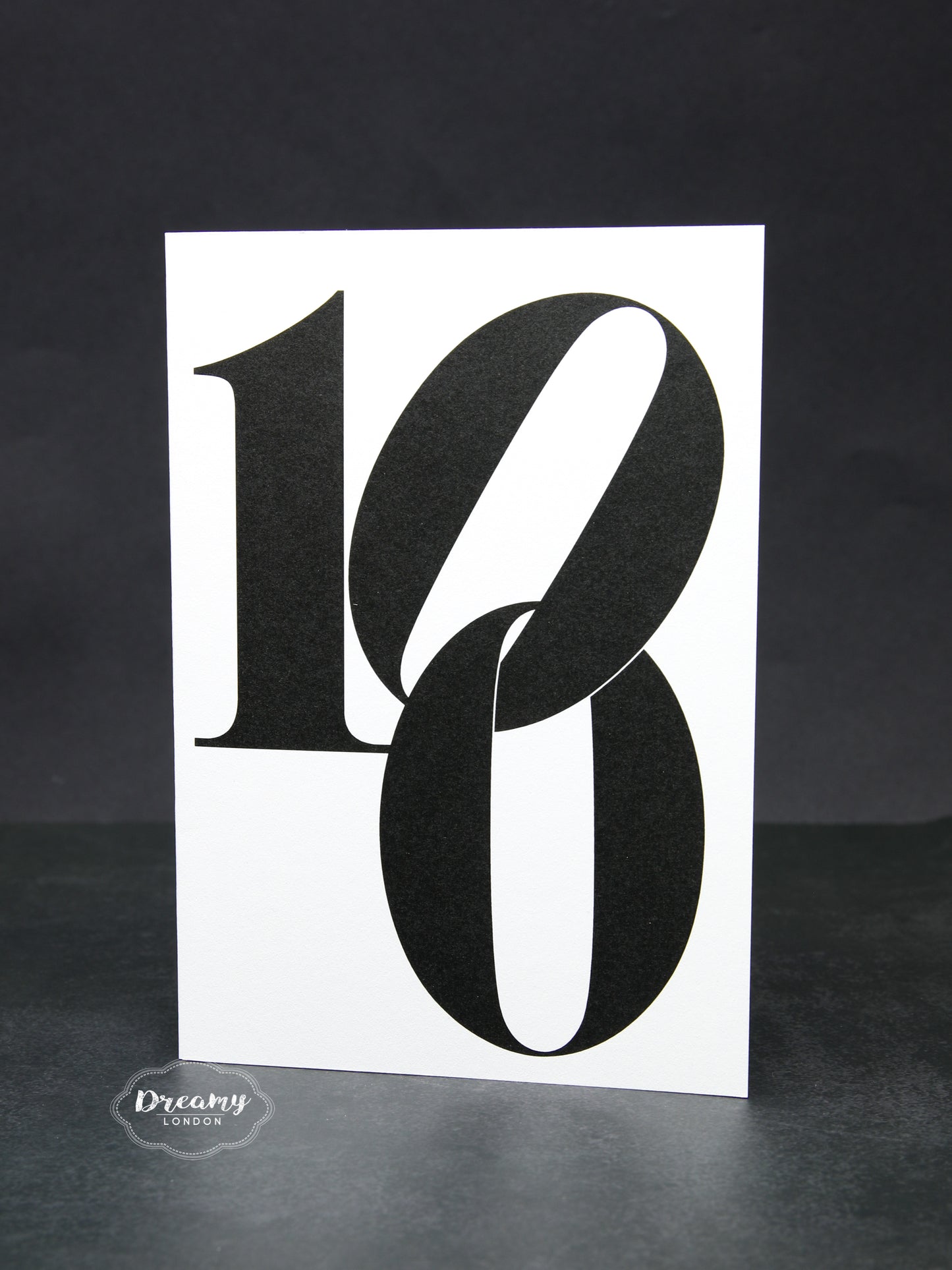 Bold 100th Birthday Card