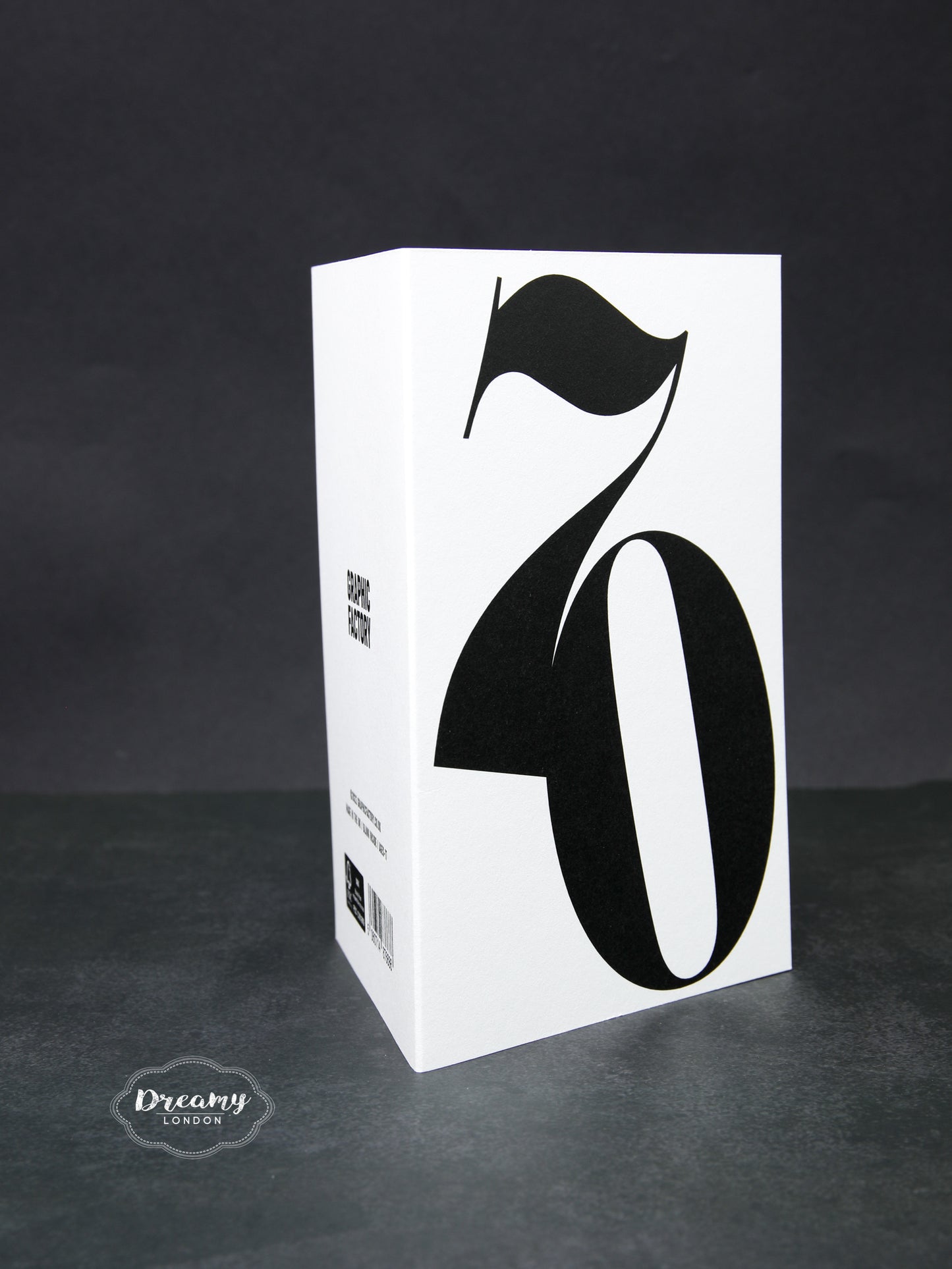 Bold 70th Birthday Card