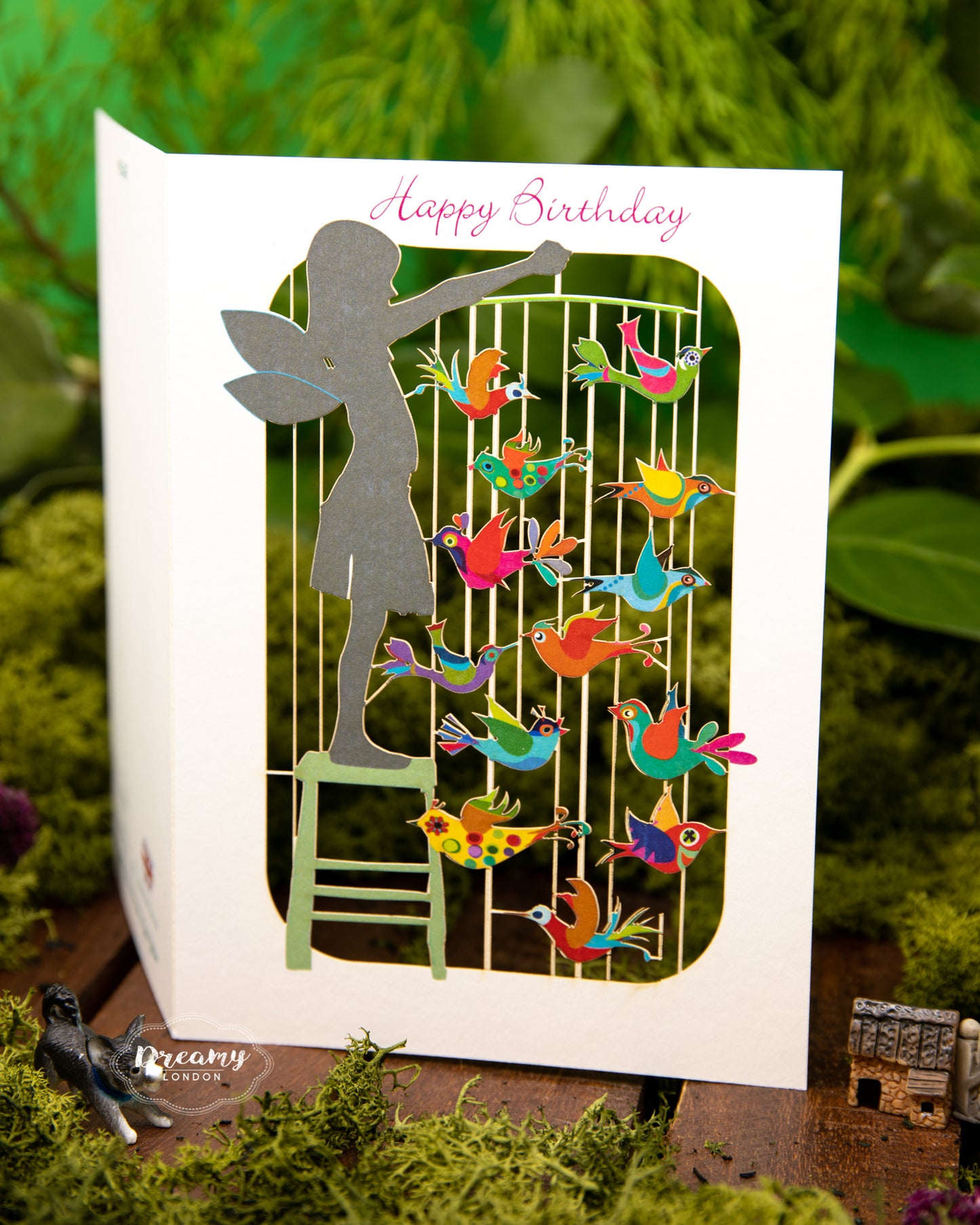 Angel Birthday Card - dreamylondon