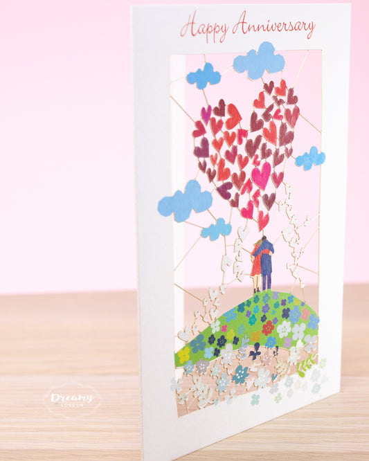 Happy Anniversary card - dreamylondon