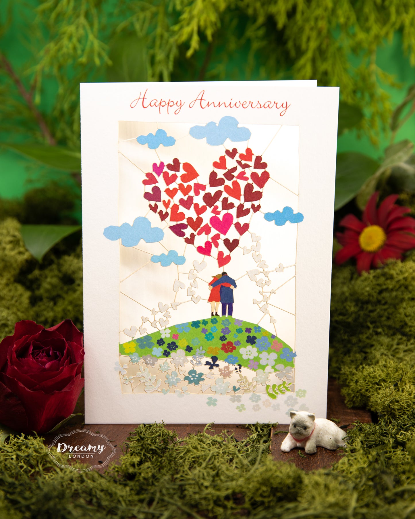 Happy Anniversary card - dreamylondon