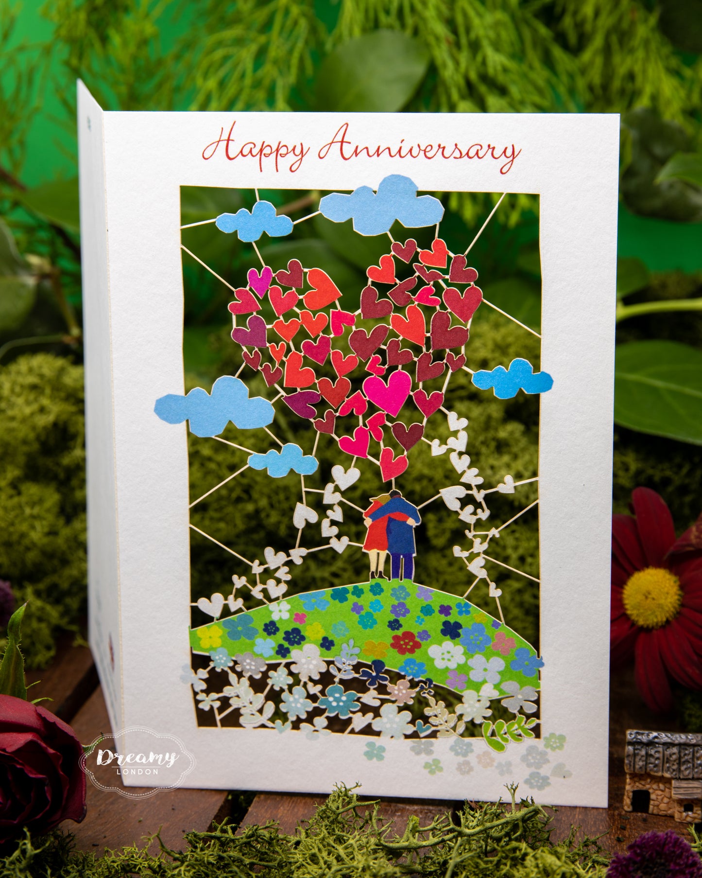 Happy Anniversary card - dreamylondon