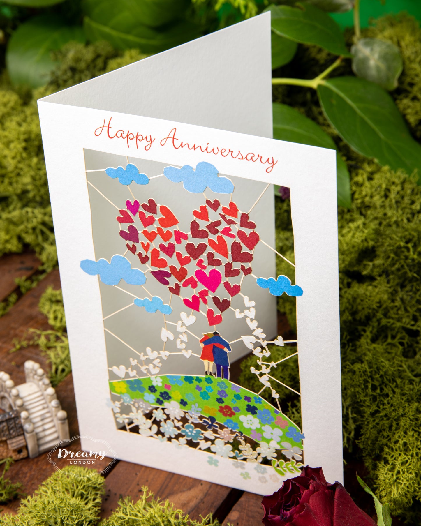 Happy Anniversary card - dreamylondon