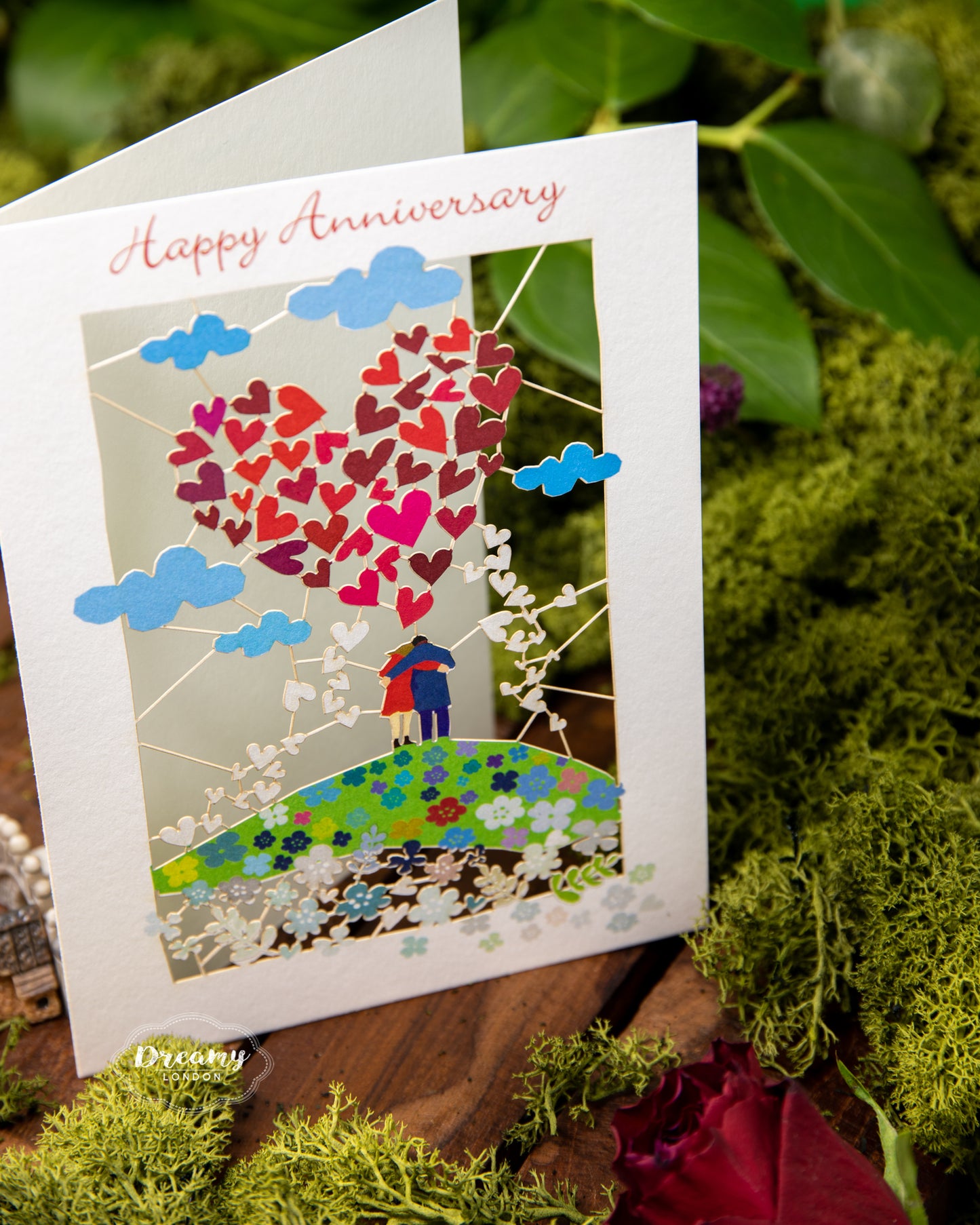Happy Anniversary card - dreamylondon