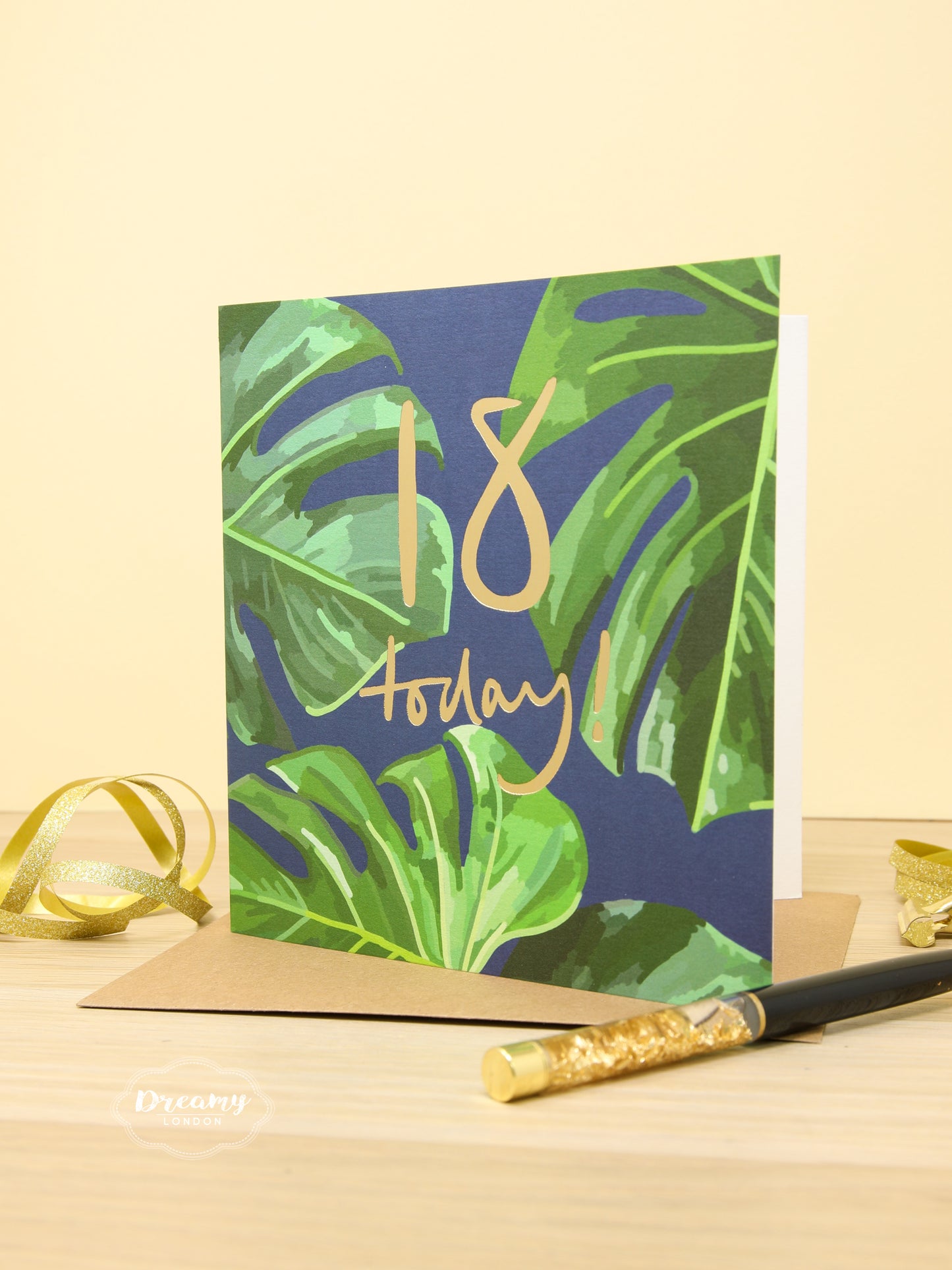 18th Tropical Birthday Card