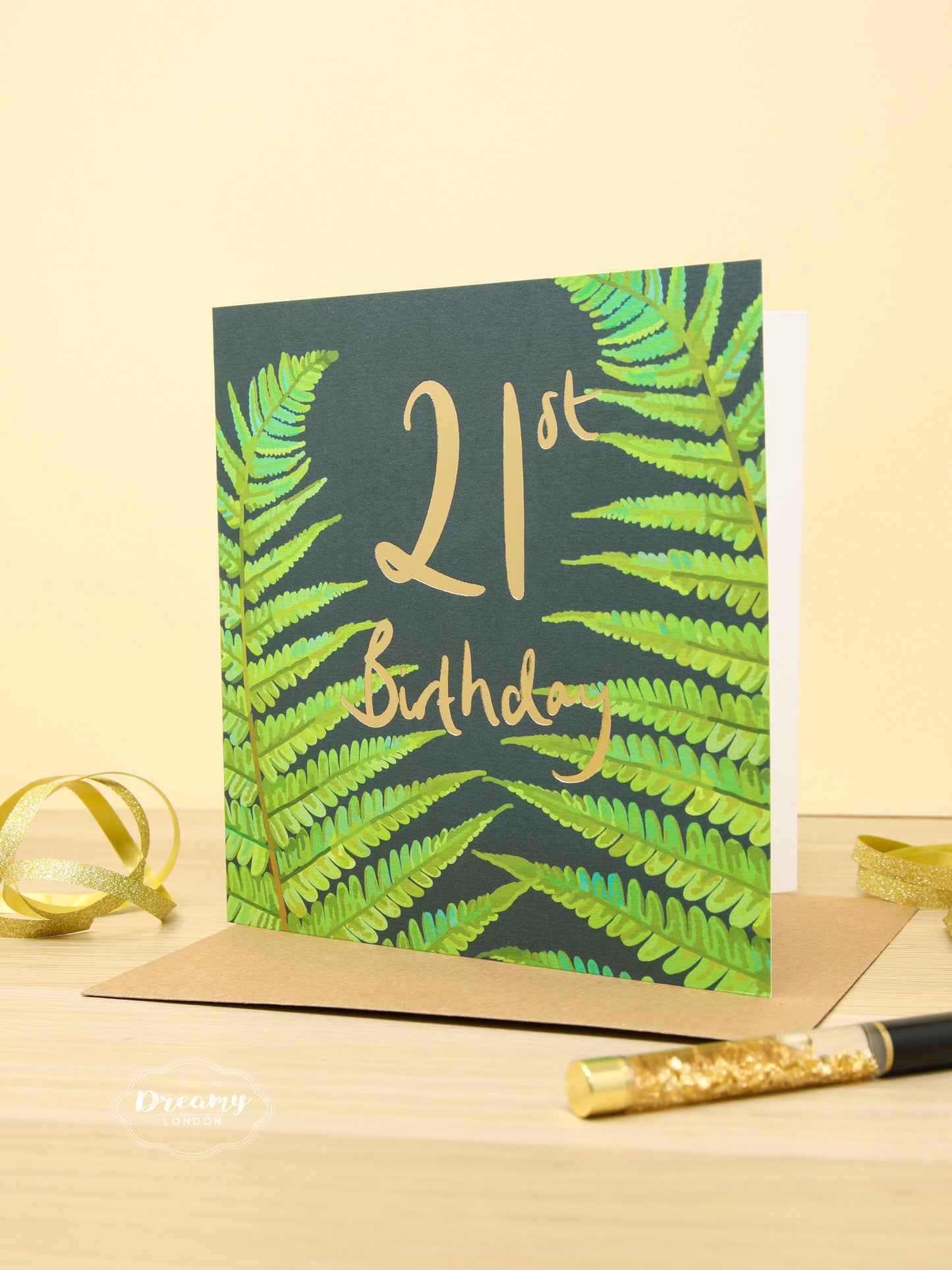 21st Tropical Birthday Card