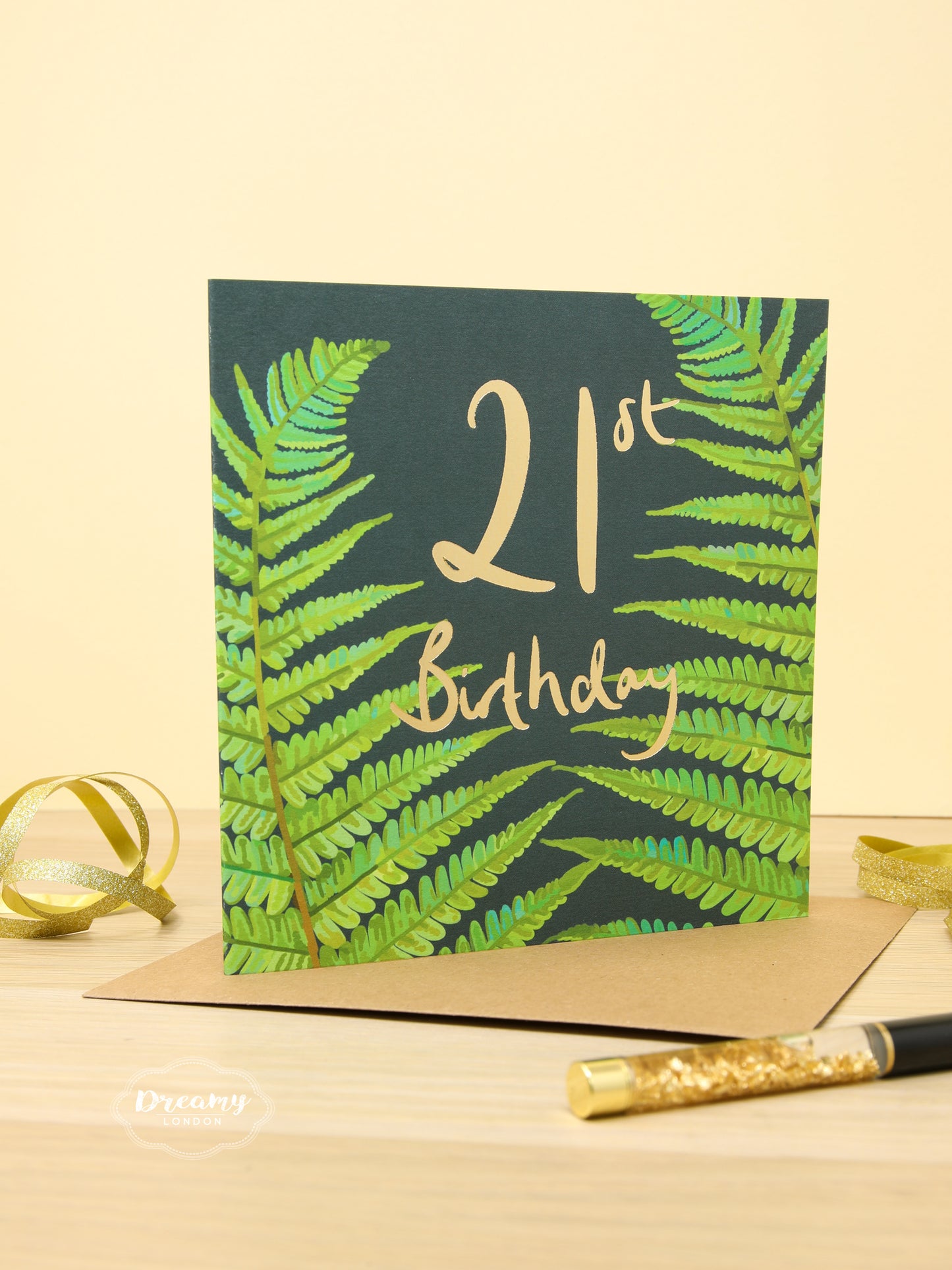 21st Tropical Birthday Card