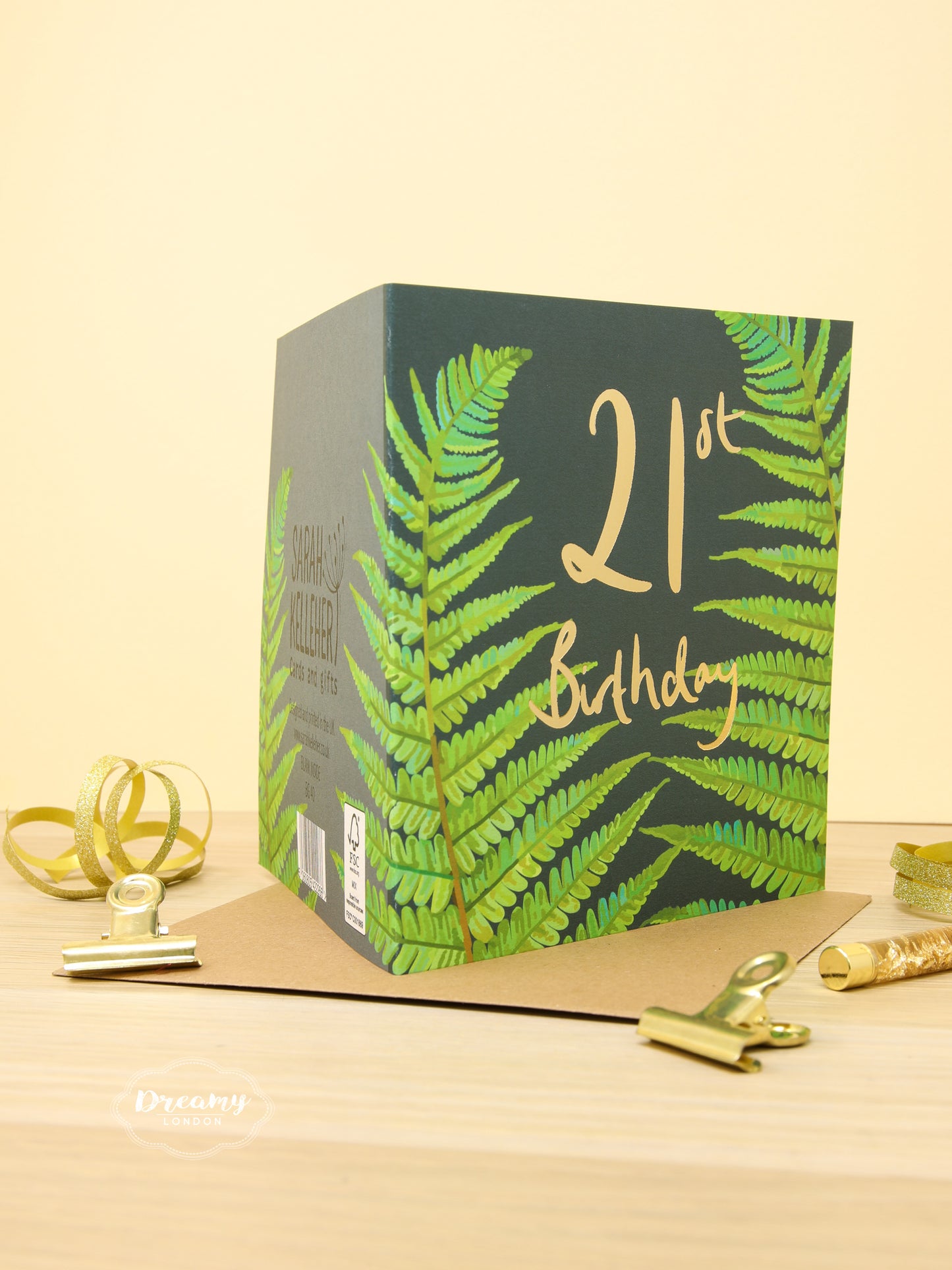 21st Tropical Birthday Card