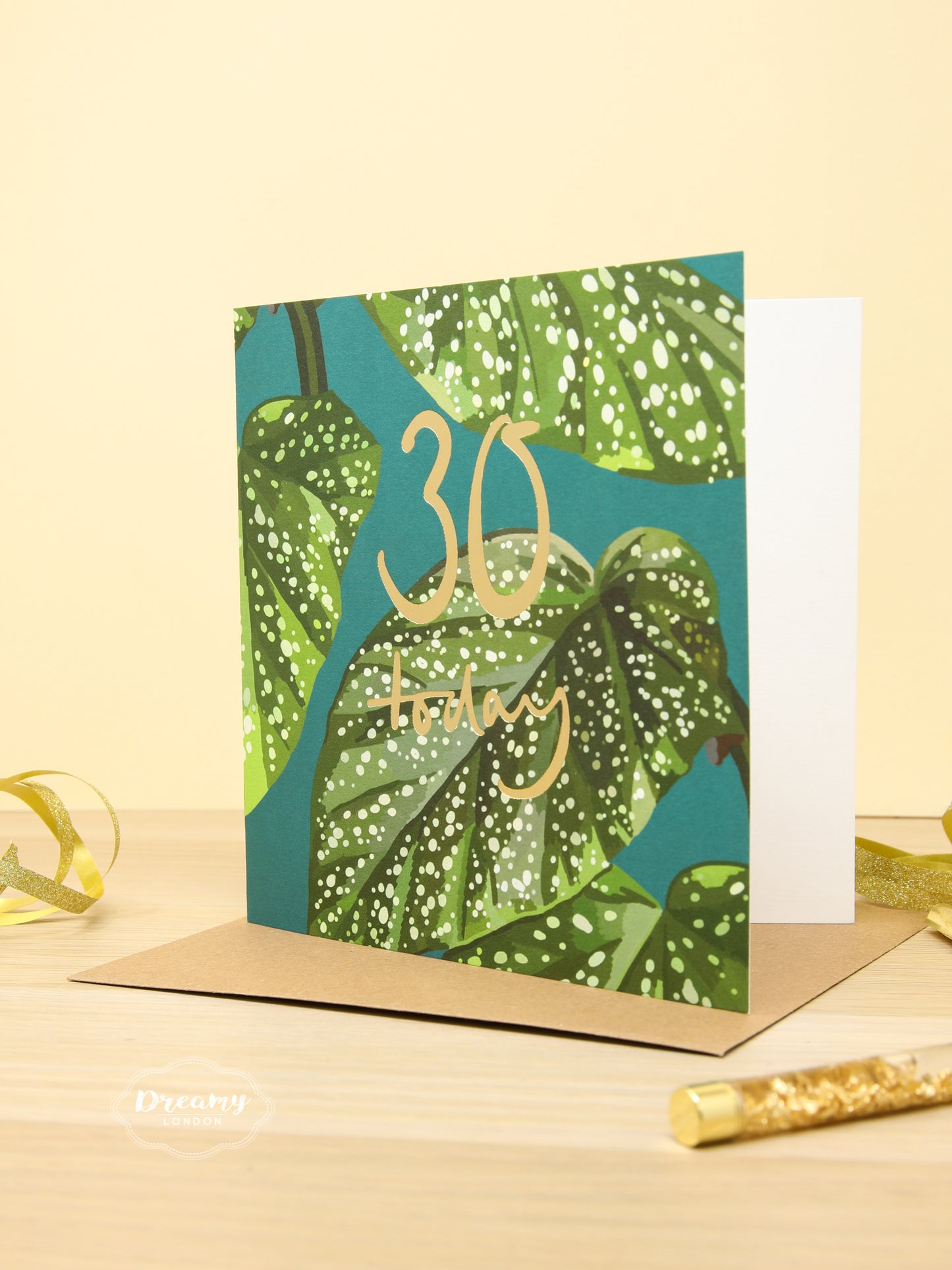 30th Tropical Birthday Card
