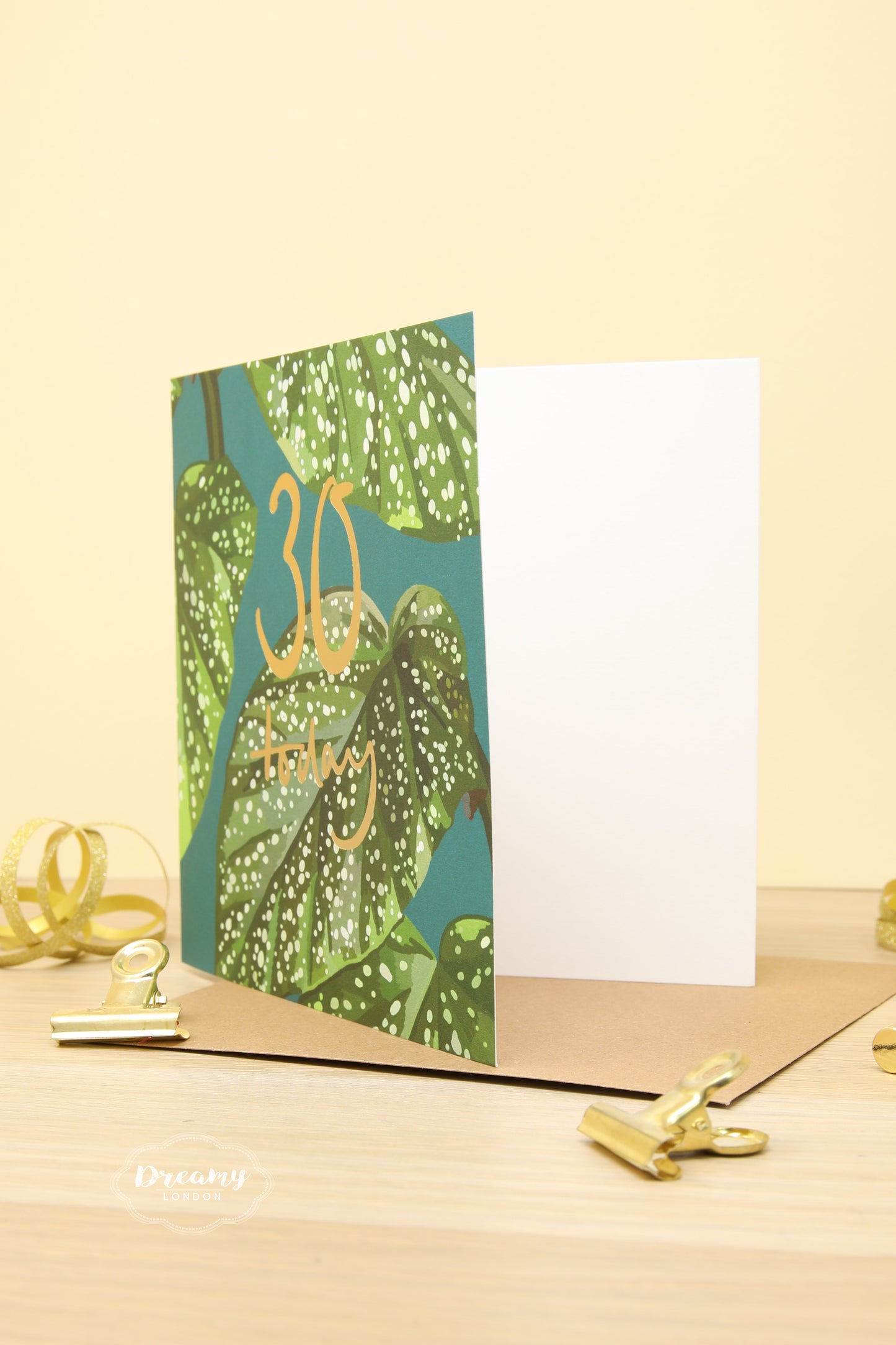 30th Tropical Birthday Card