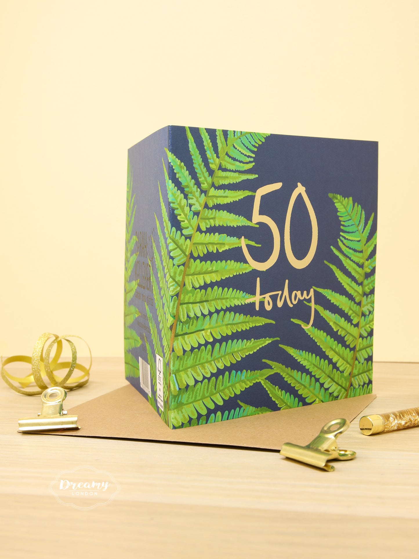 50th Tropical Birthday Card