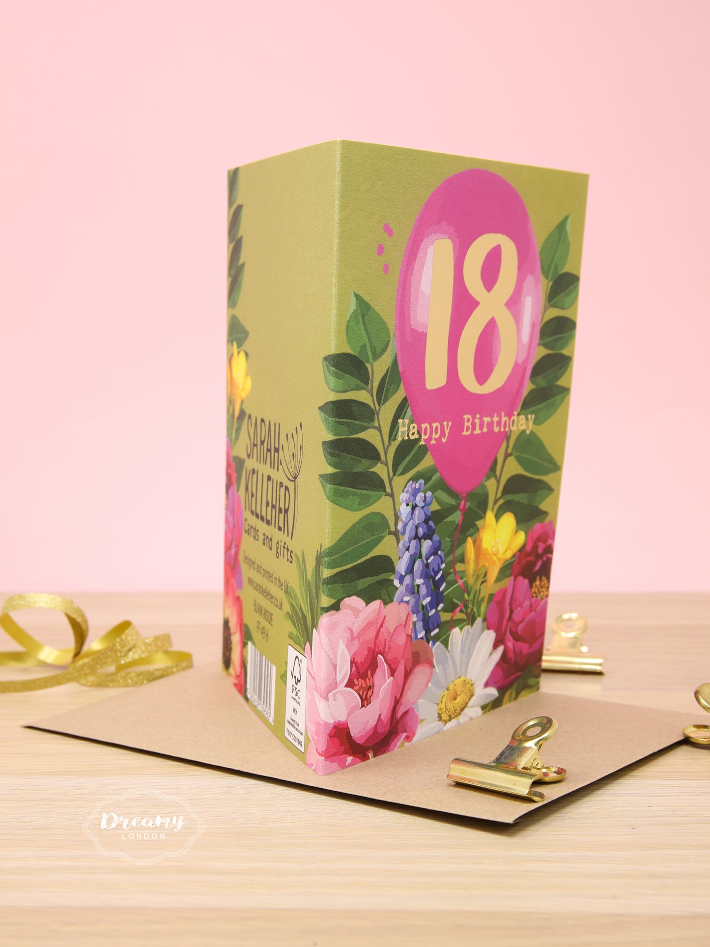 Blossom 18th Birthday Card