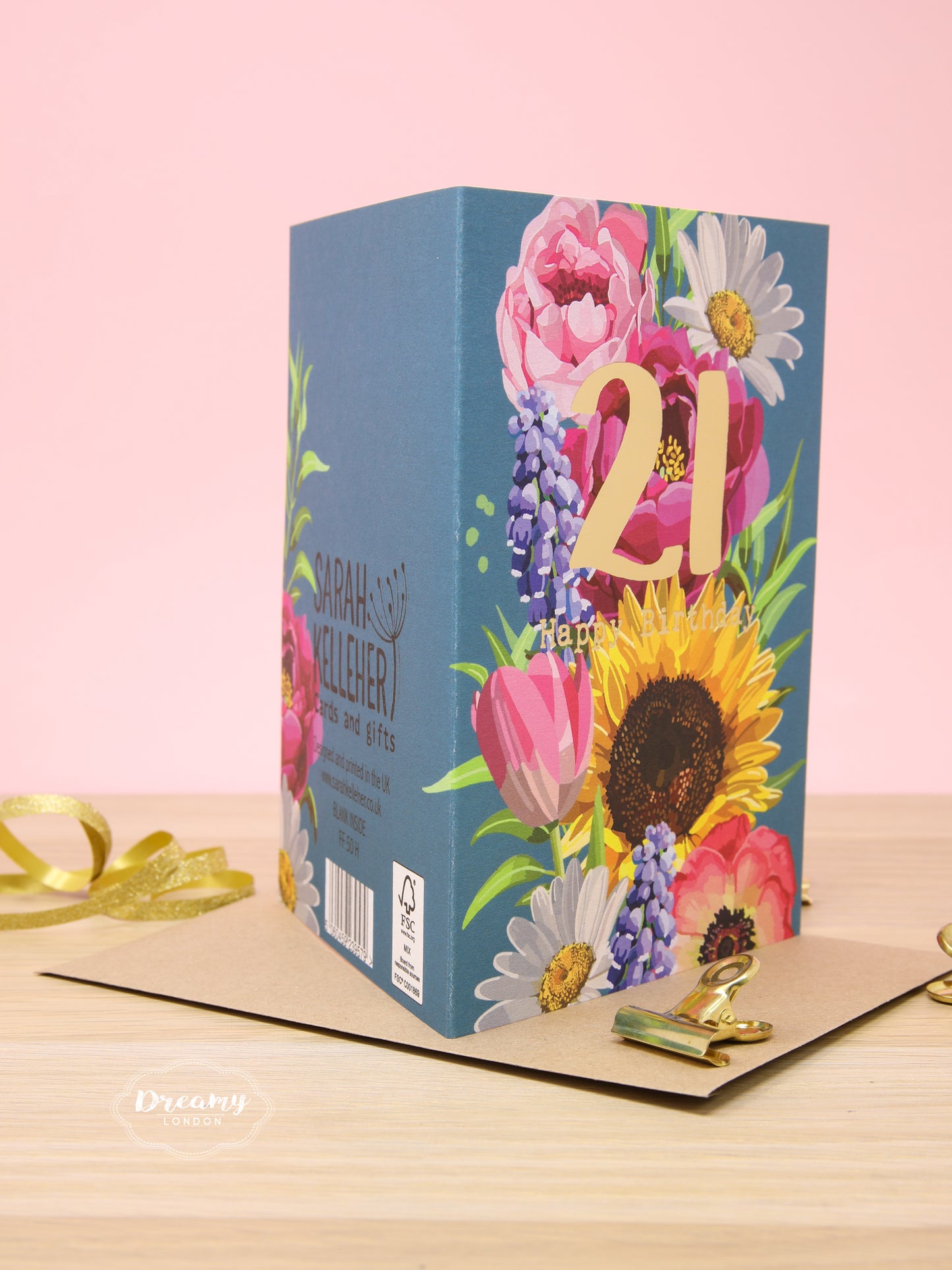 Blossom 21st Birthday Card