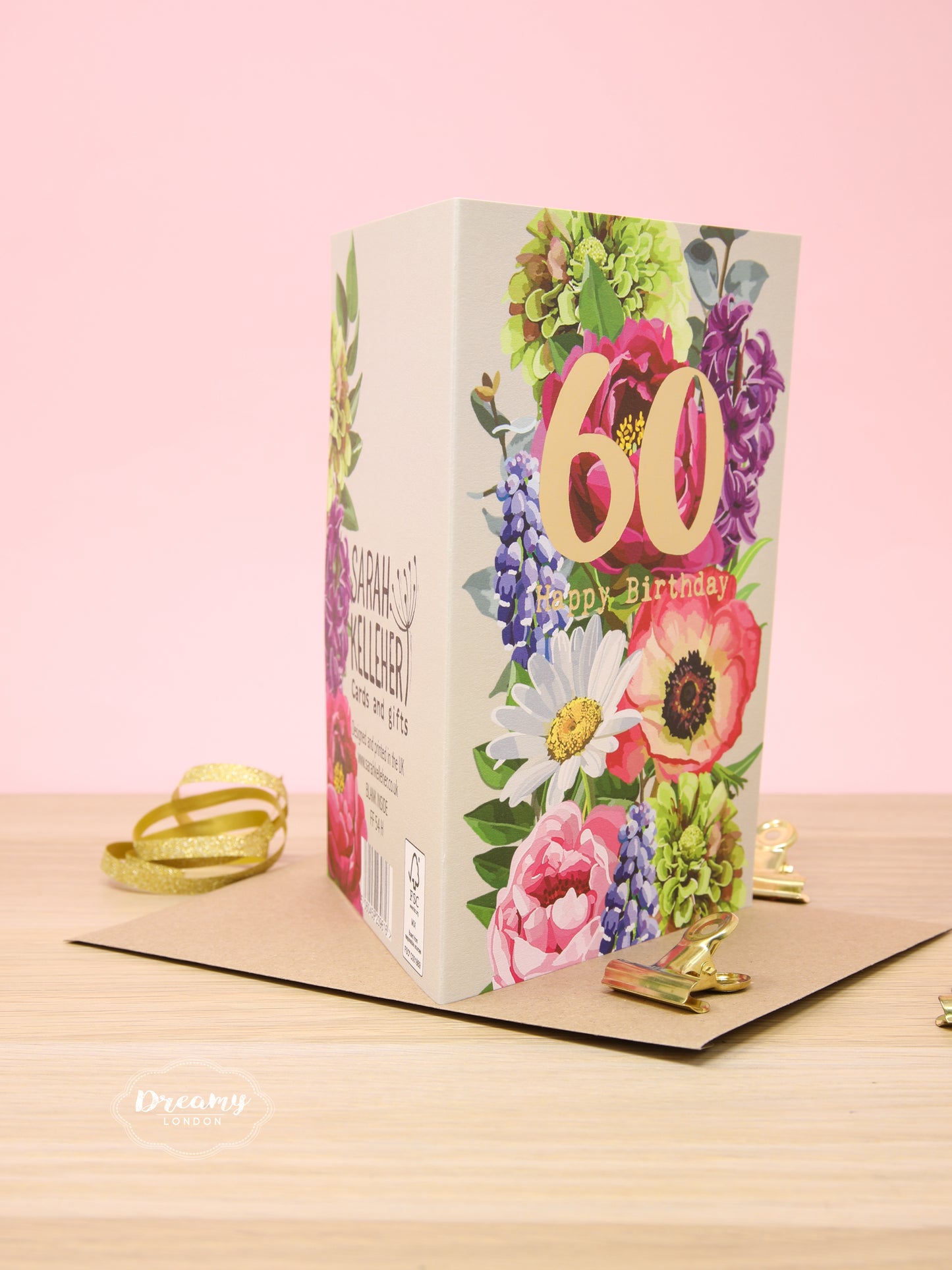 Blossom 60th Birthday Card