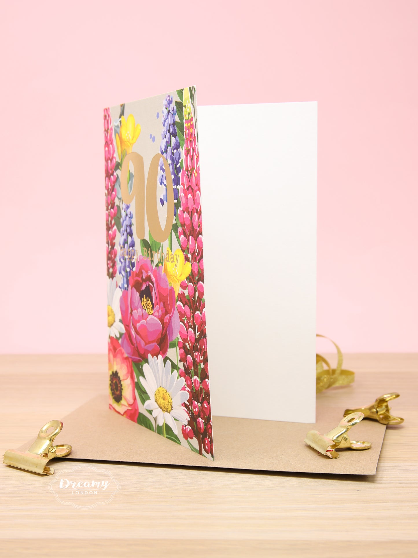 Blossom 90th Birthday Card