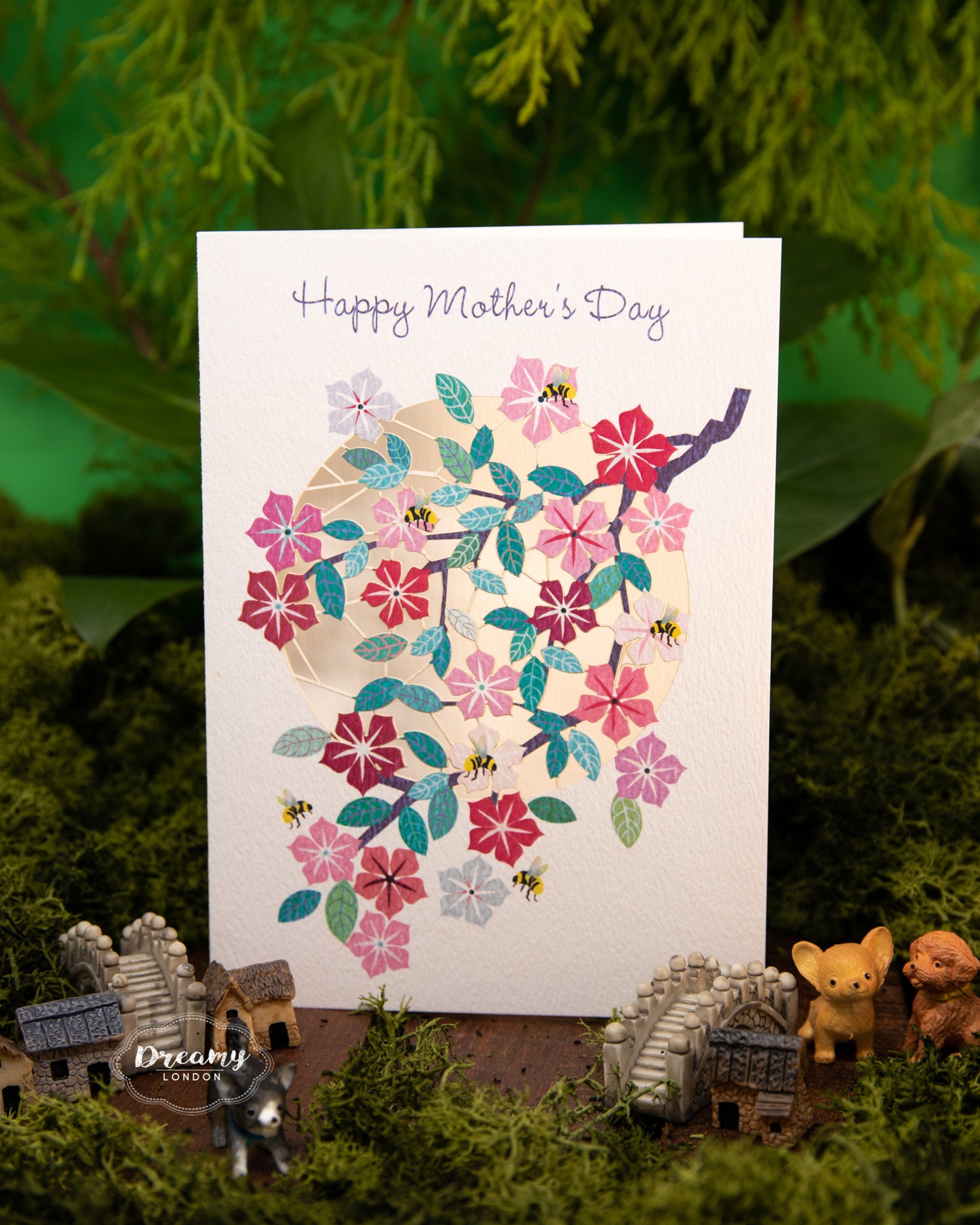 Floral Mother's Day Card - dreamylondon