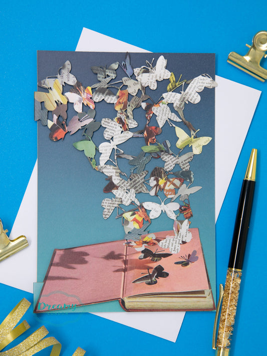 Butterflies Laser Cut Card