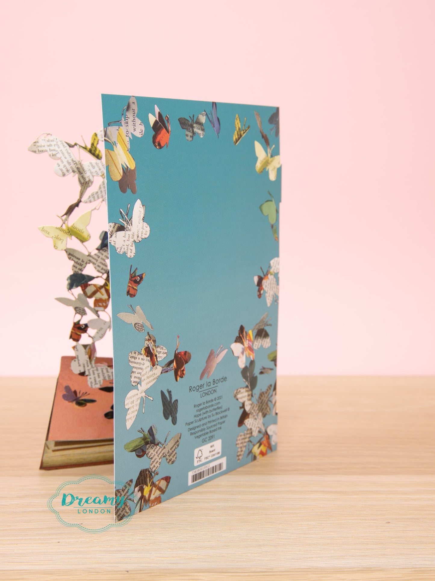 Butterflies Laser Cut Card