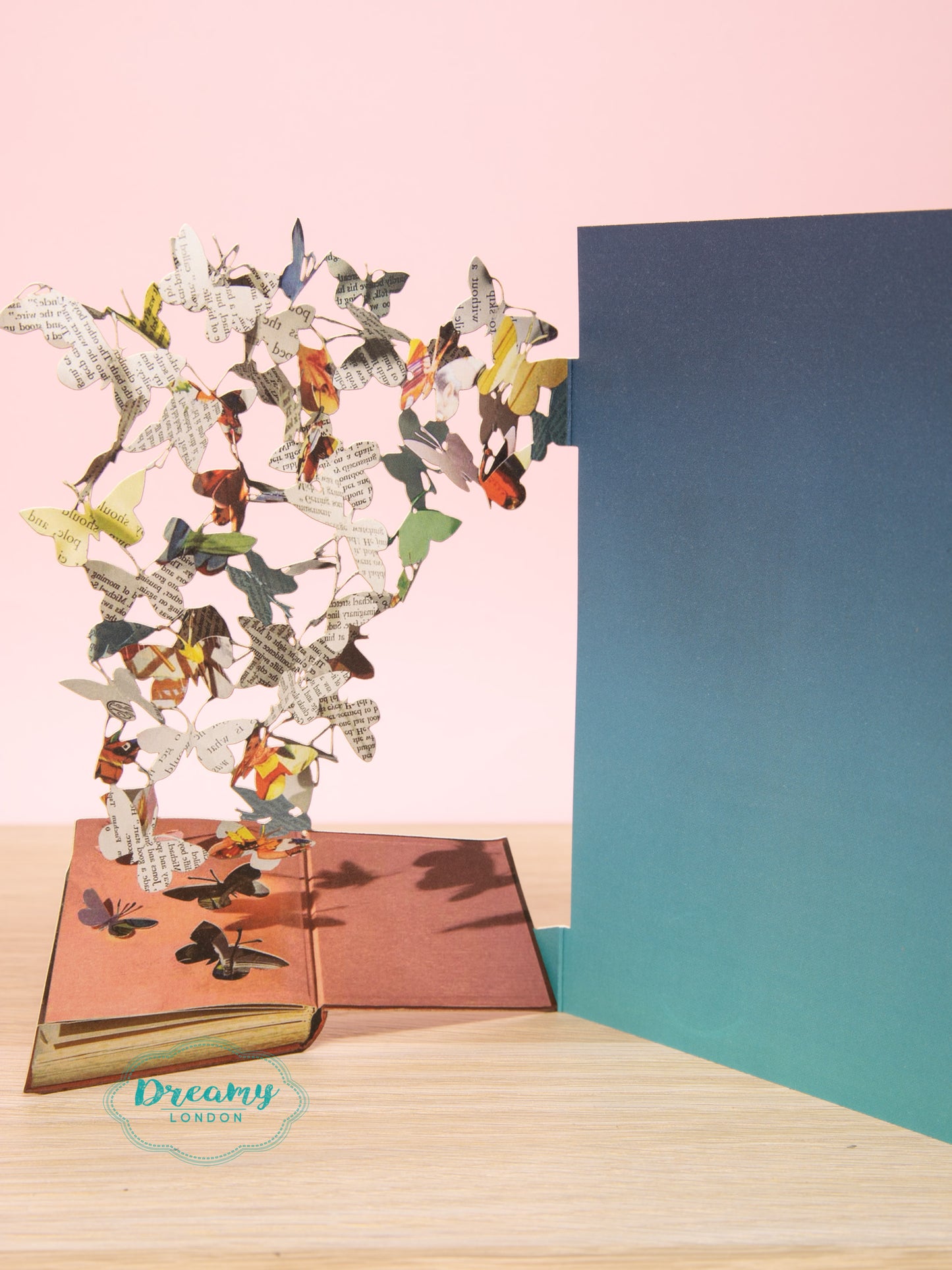Butterflies Laser Cut Card