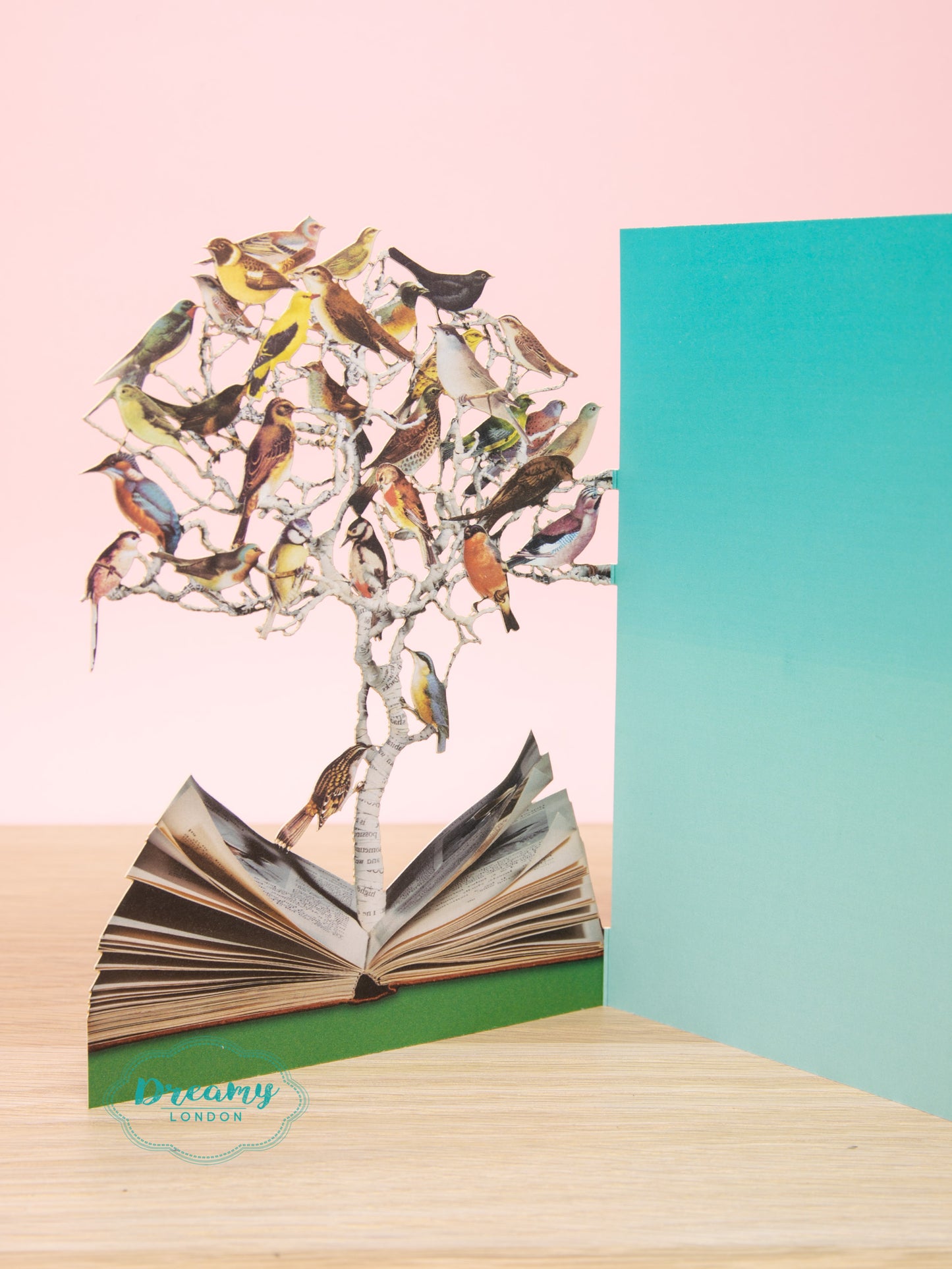 Flying Birds Laser Cut Greetings Card