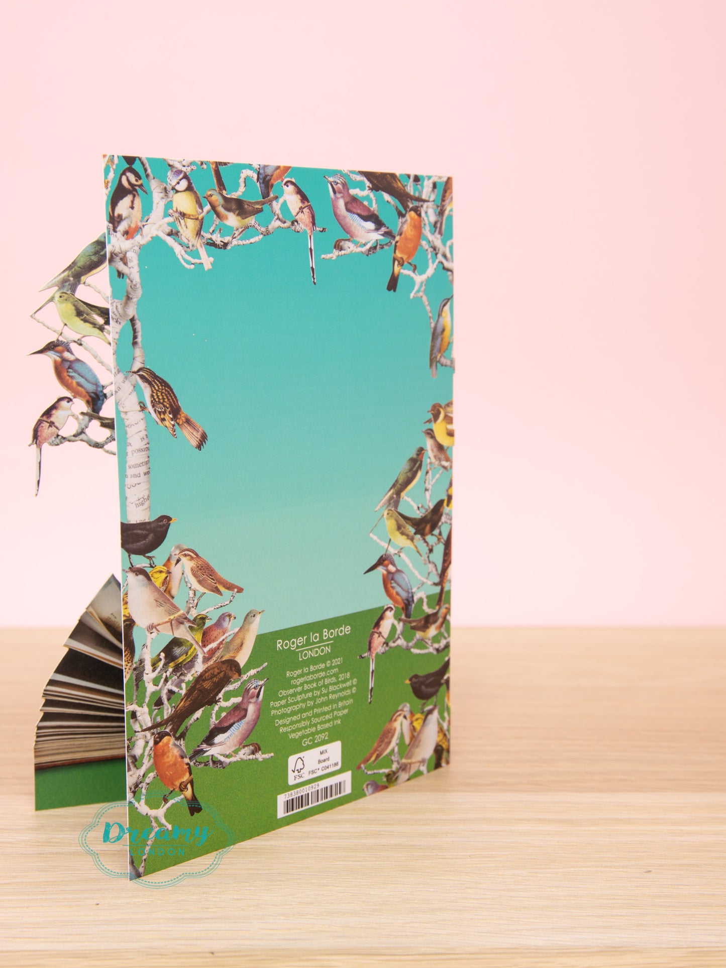 Flying Birds Laser Cut Greetings Card