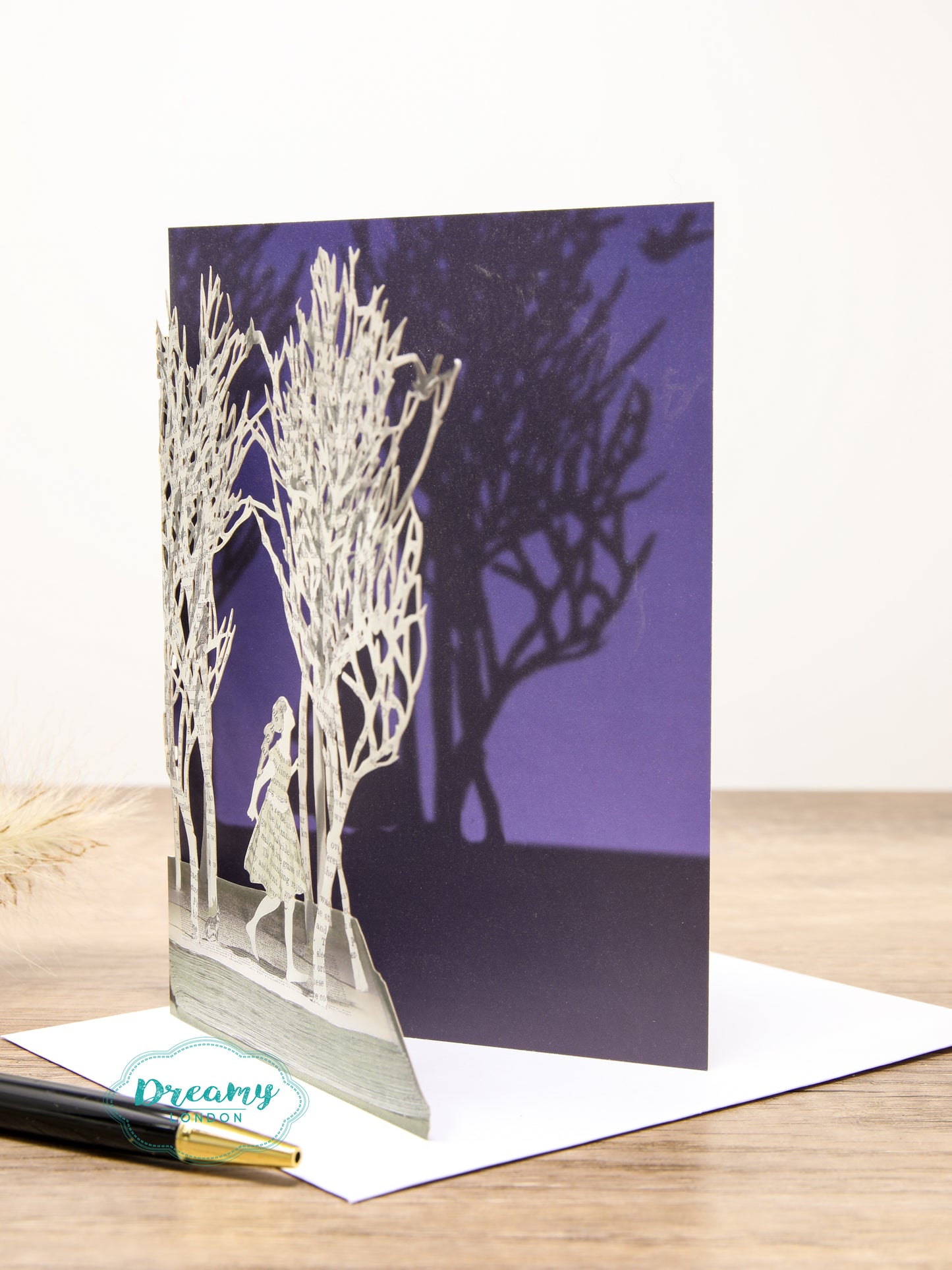 Into the Woods Princess Fairytale Lasercut Card