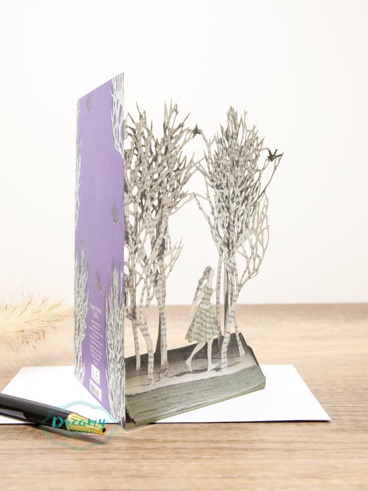 Into the Woods Princess Fairytale Lasercut Card