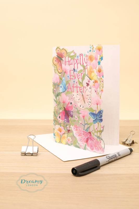 Happily Ever After Wedding Card