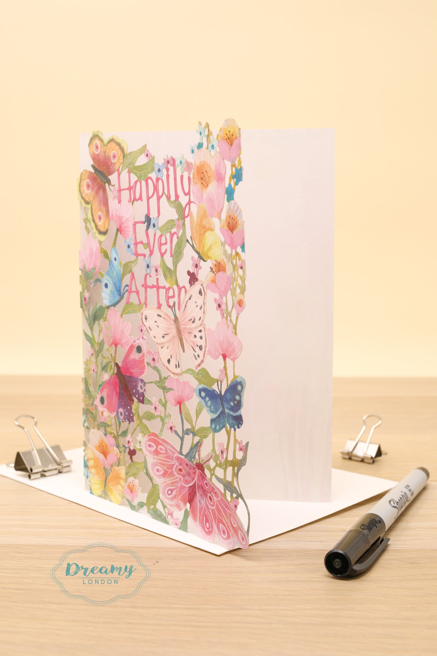 Happily Ever After Wedding Card