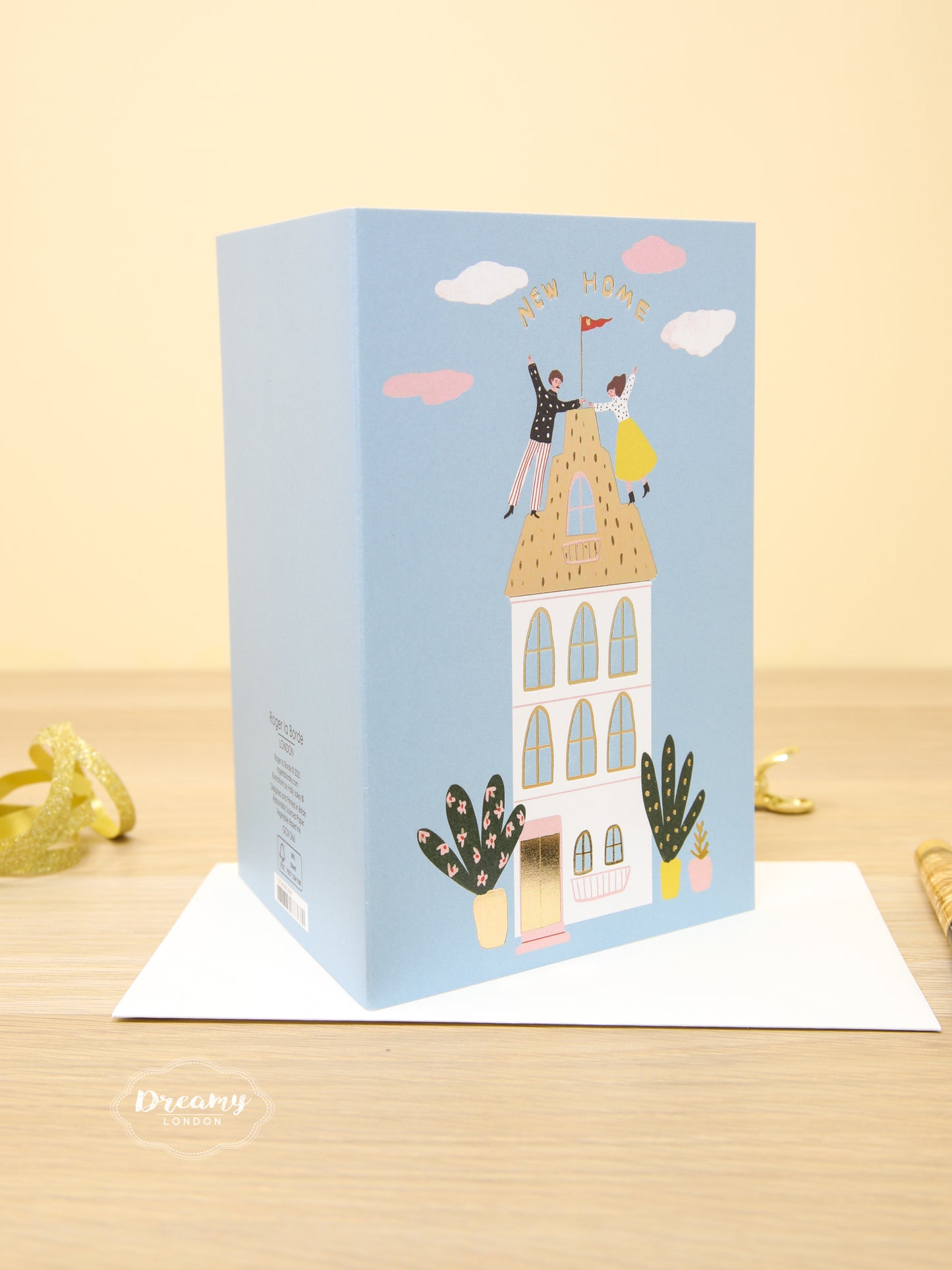 Cute Couple Moving In New Home Card