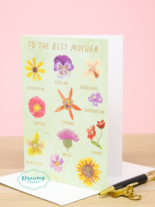 Best Mother Greetings Card