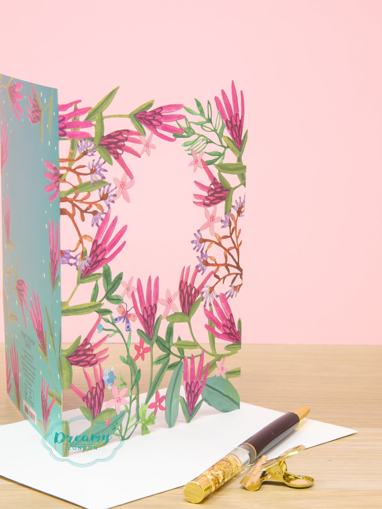 Floral Garden Laser Cut Mother's Day Card