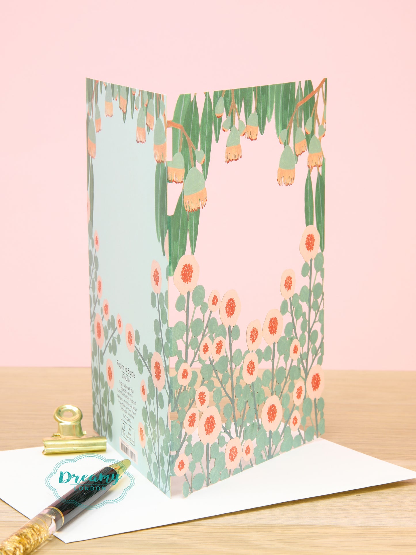 Floral Garden Laser Cut Mother's Day Card