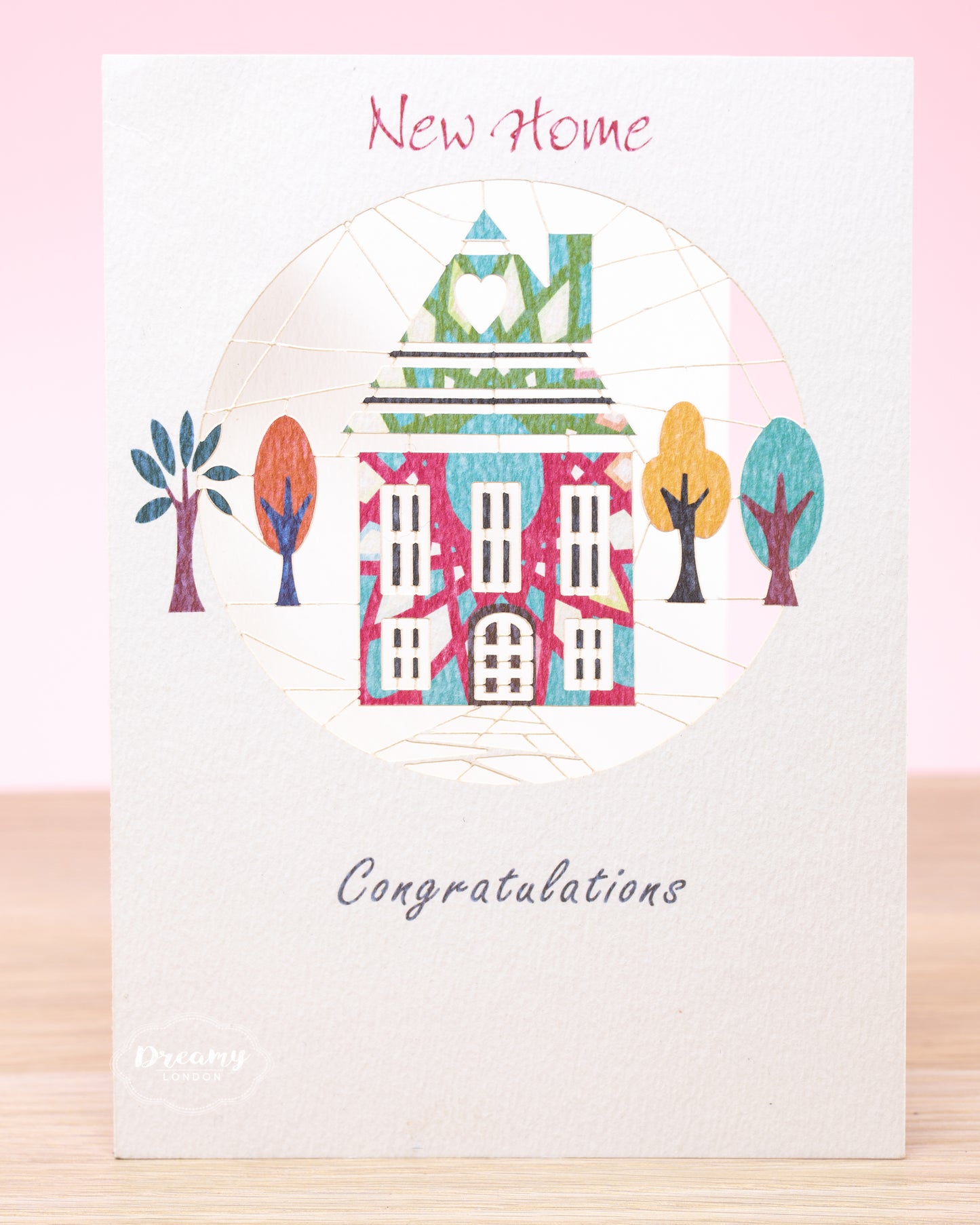 Congratulatory New Home Card, new home greeting card - dreamylondon
