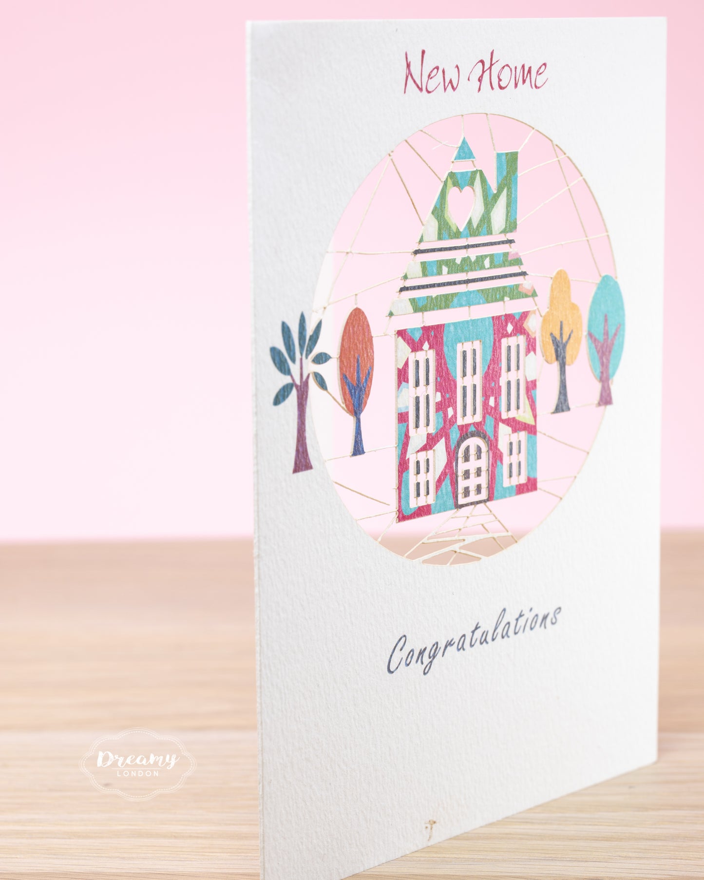 Congratulatory New Home Card, new home greeting card - dreamylondon