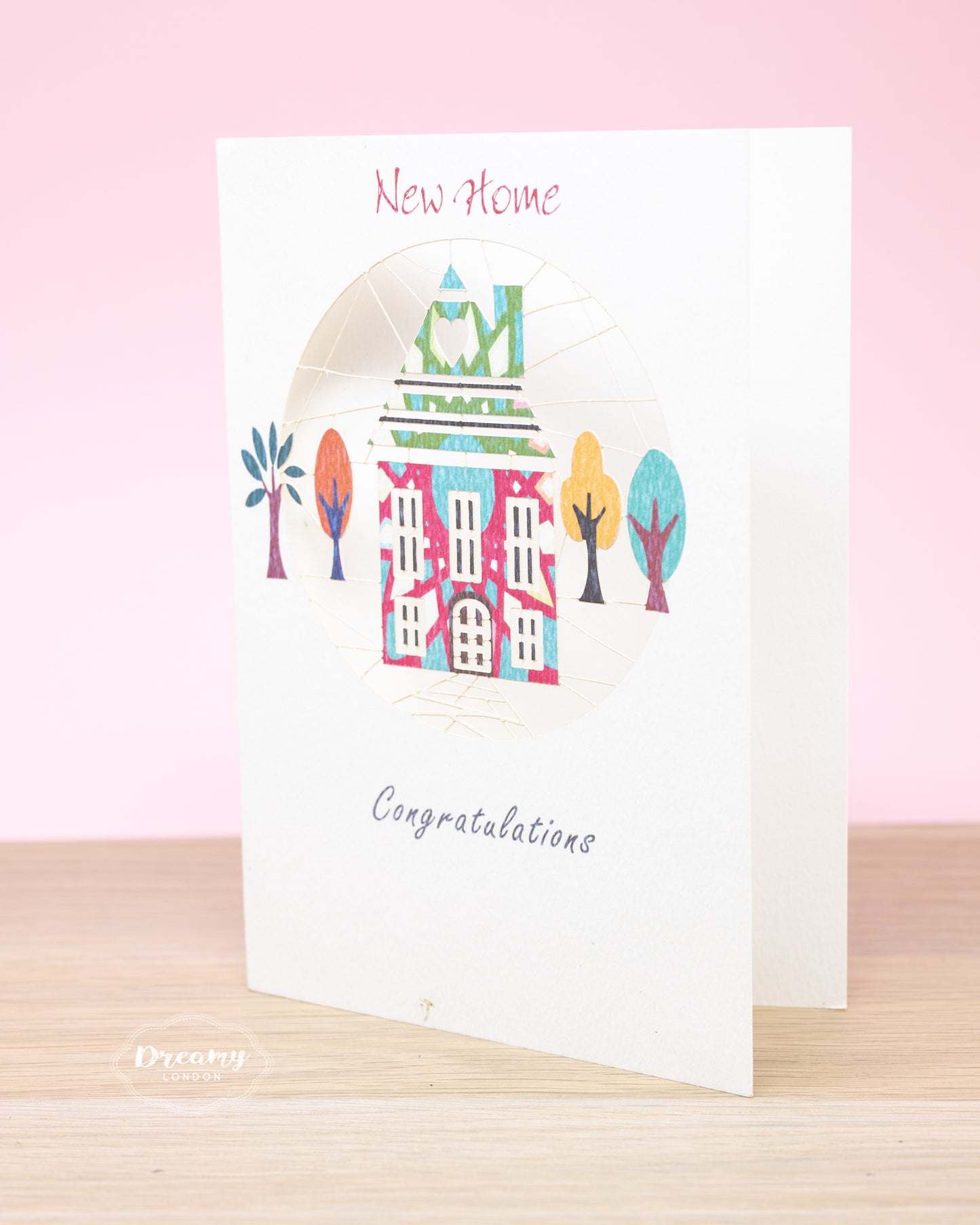 Congratulatory New Home Card, new home greeting card - dreamylondon